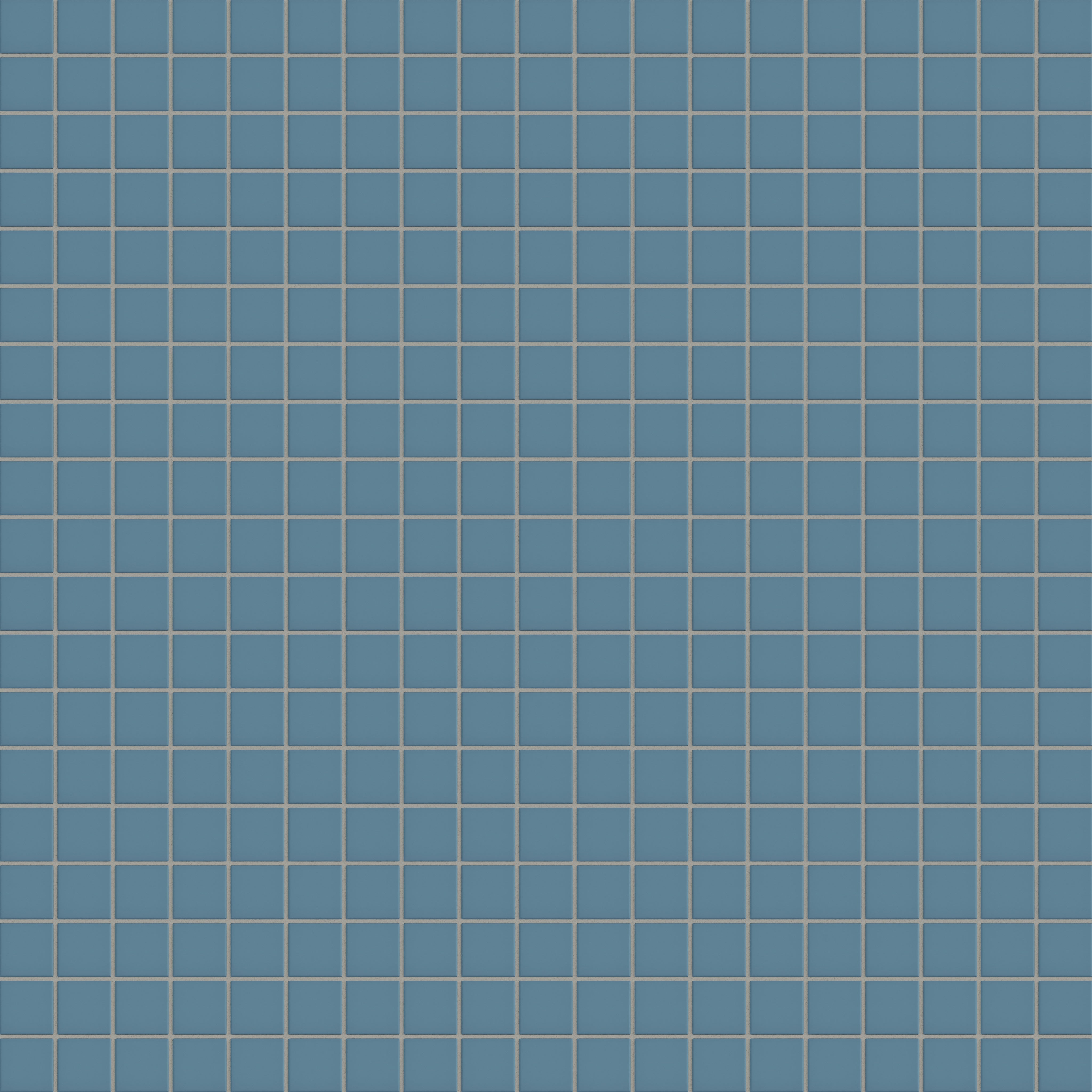 2x2 Straight Set Sheeted Natural Press Ceramic Mosaic Tile in Azurite Matte