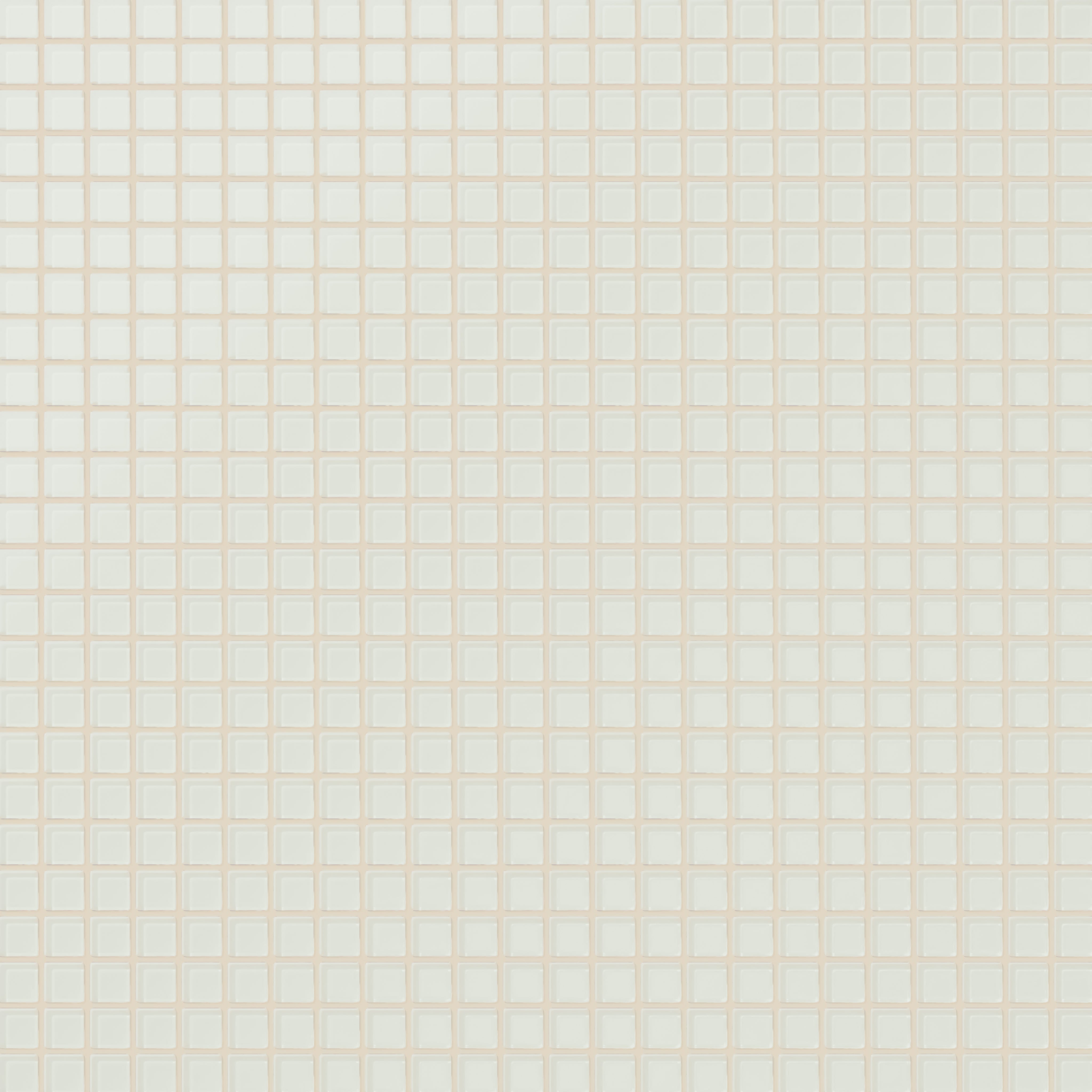 1x1 Straight Set Sheeted Glass Mosaic Tile in Flycatcher Matte