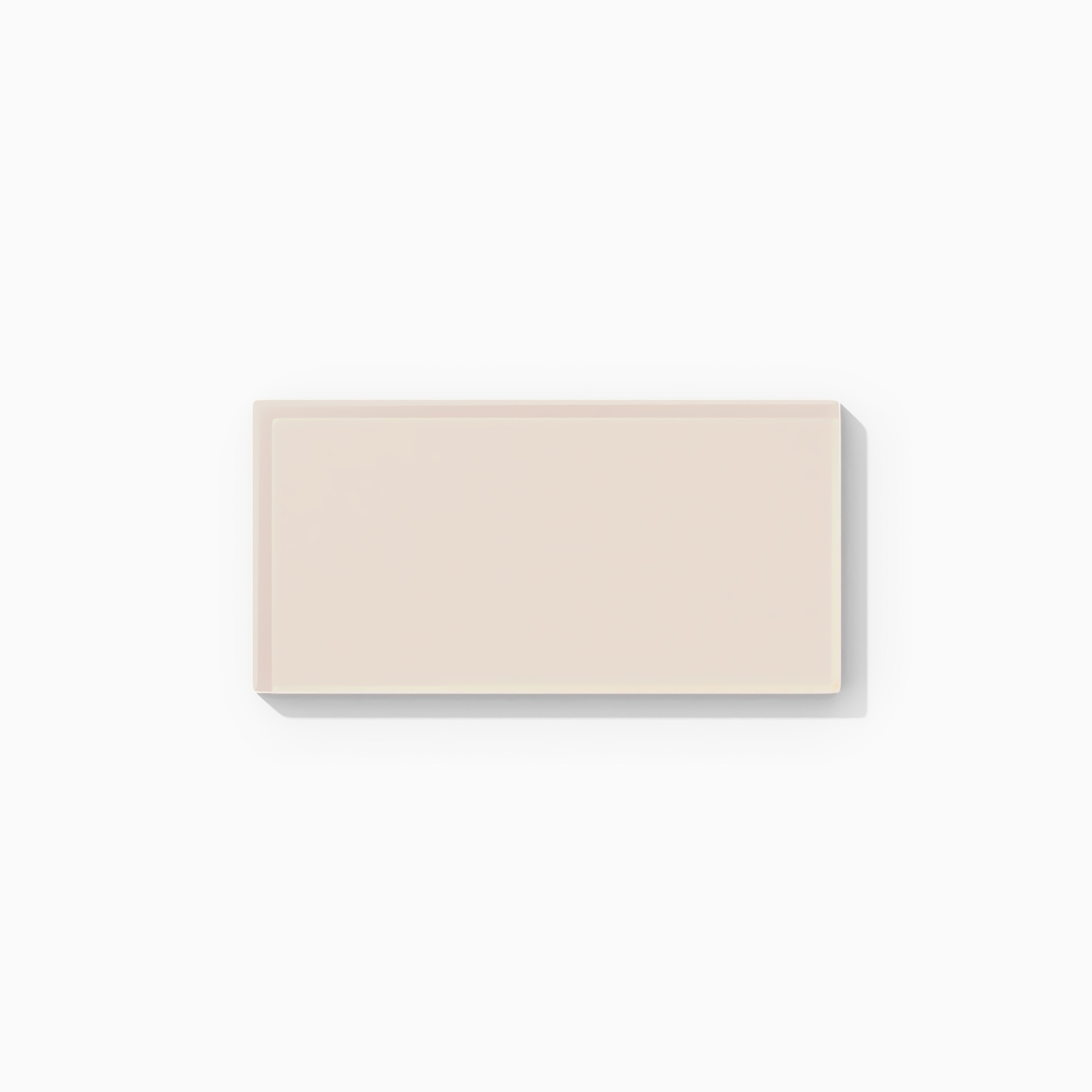 3x6 Glass Tile in Sandpiper Matte