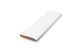 Quick Ship 2x8 Long Edge Bullnose Original Ceramic Trim in Calcite Gloss