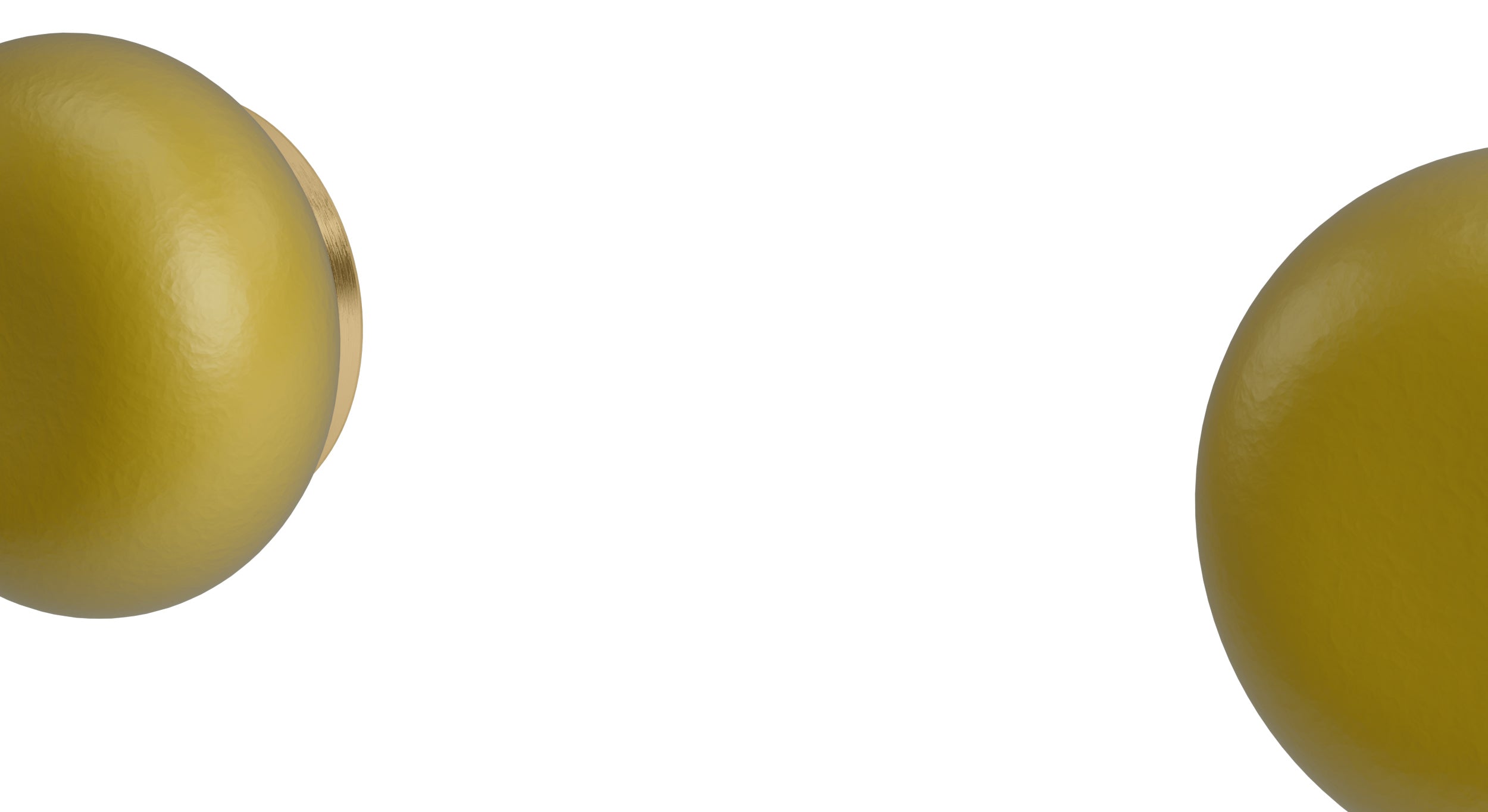 Foundry One Handle Wall Mount Diverter/Volume Control Shower Trim with Pebble Ceramic Knob Handle in Satin Brass