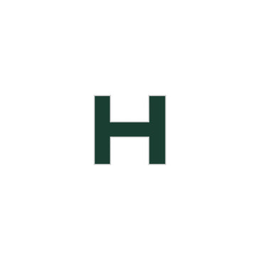 Chaine Homme Original Ceramic Tile in Evergreen Matte
