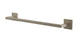Flatiron Square Towel Bar 18" in Satin Nickel