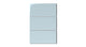 4x8 Natural Press Ceramic Tile in Egyptian Blue Gloss
