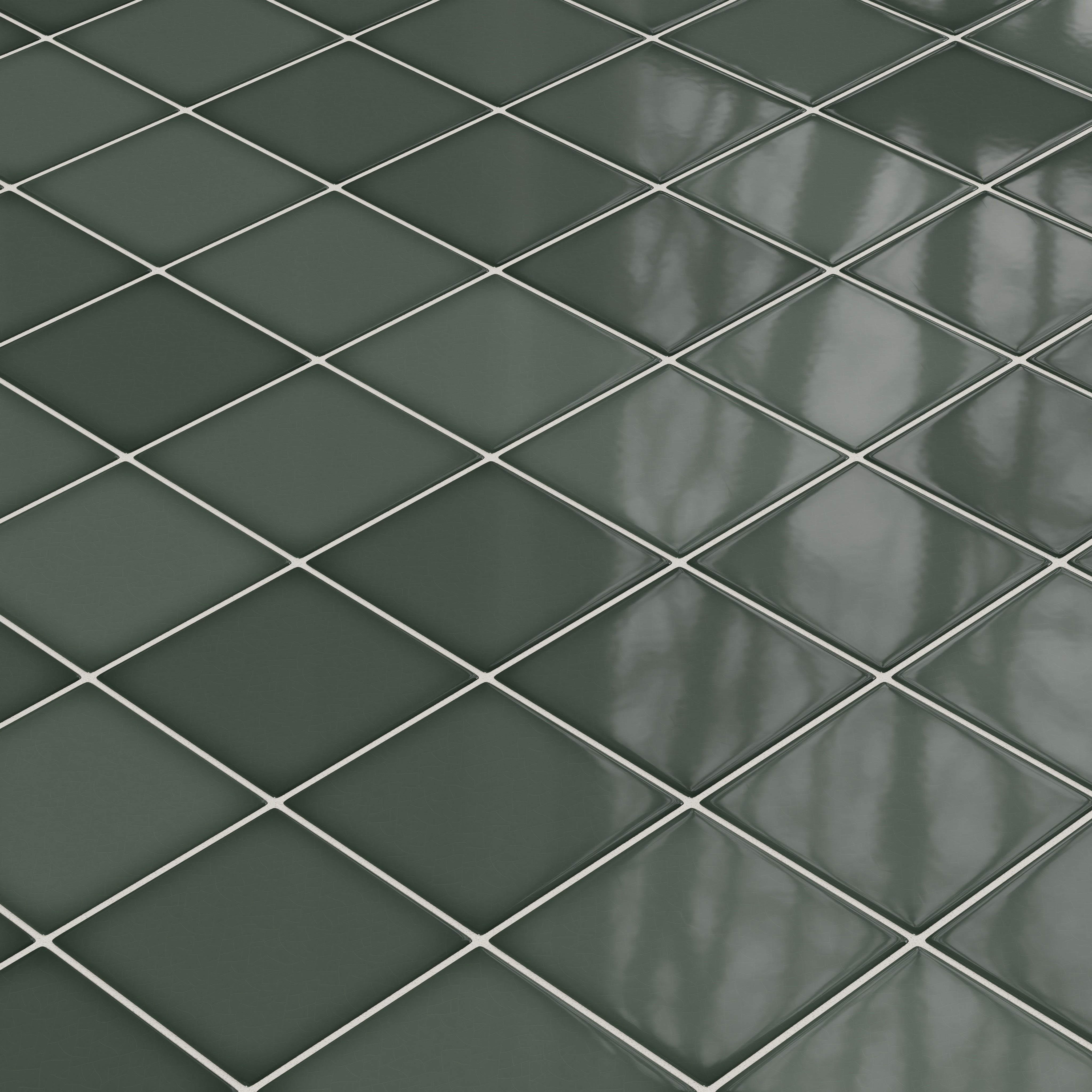 6x6 Original Ceramic Tile in Tempest Gloss