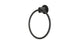 Foundry Towel Ring in Blackened Nickel