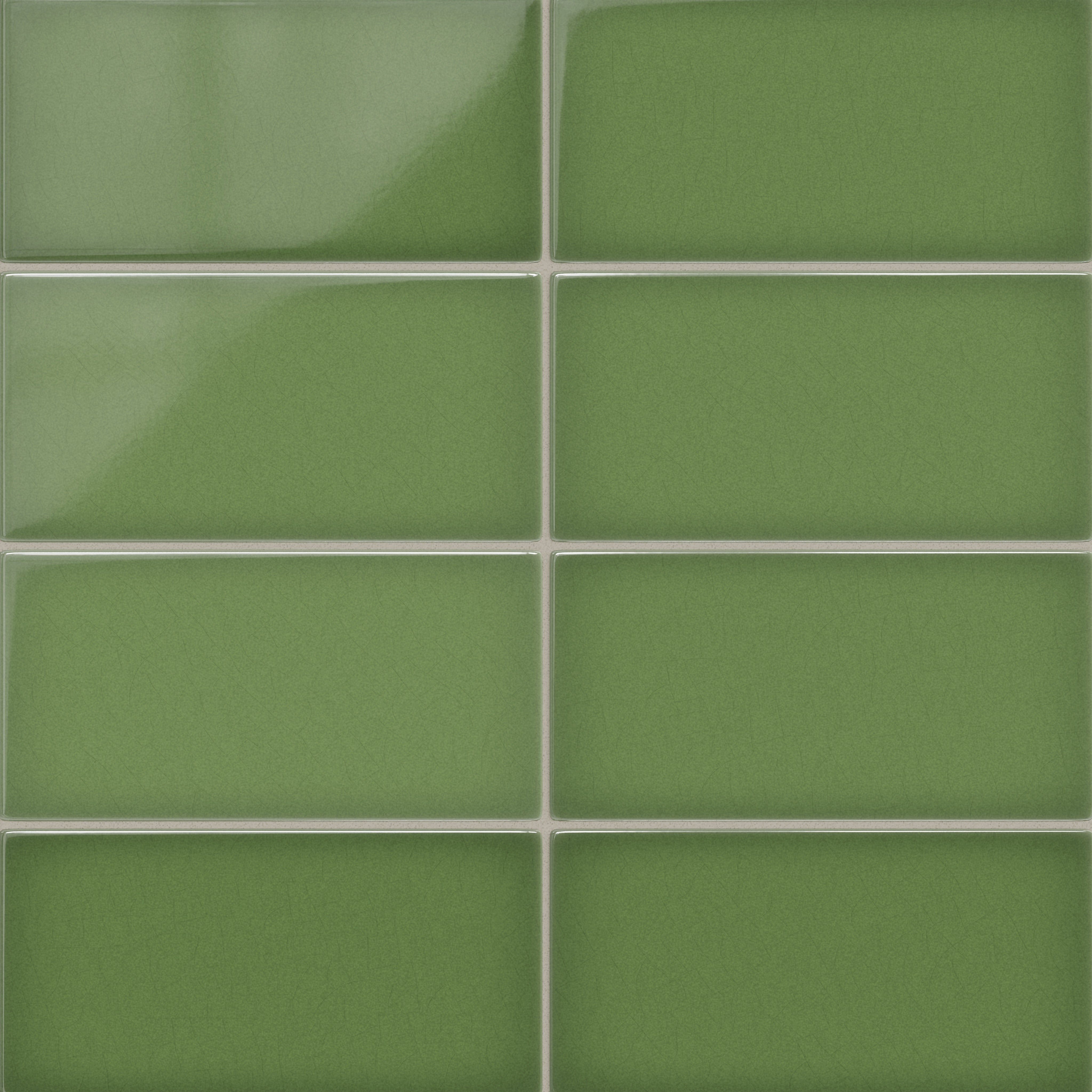 6x12 Original Ceramic Tile in Kelp Gloss