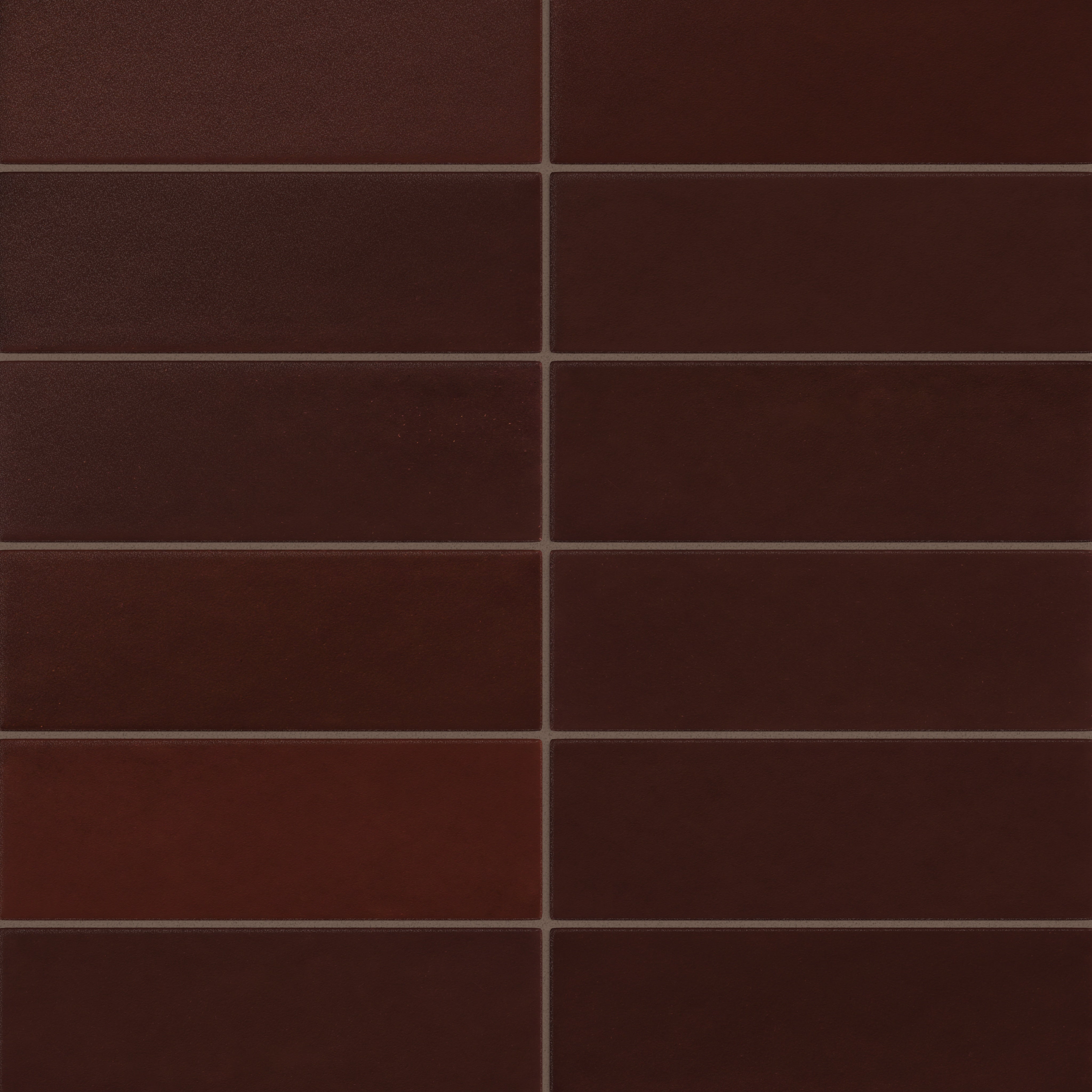 4x12 Original Ceramic Tile in Redwood