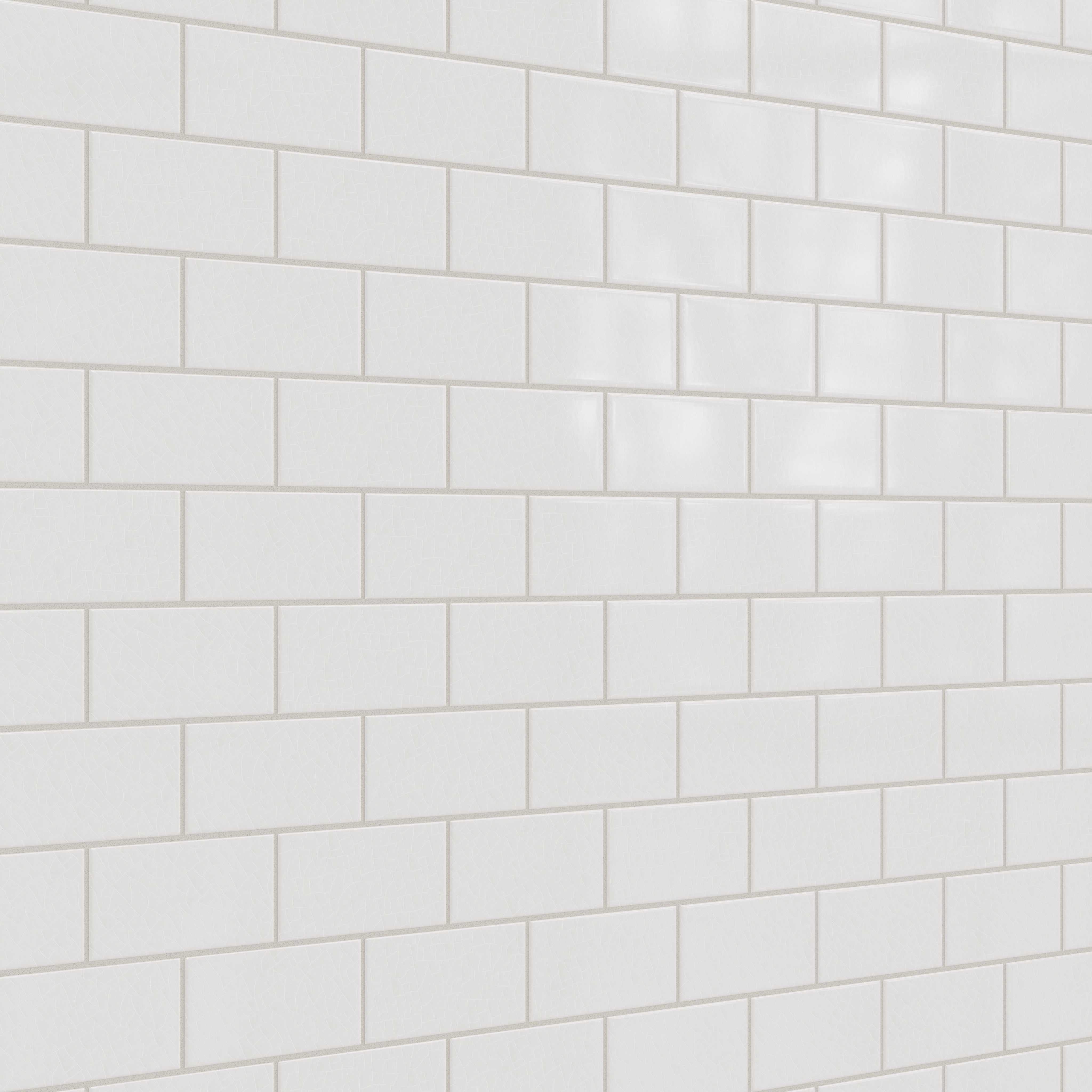 3x6 Original Ceramic Tile in Frost Gloss