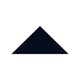 6" Triangle Original Ceramic Tile in Navy Blue Matte