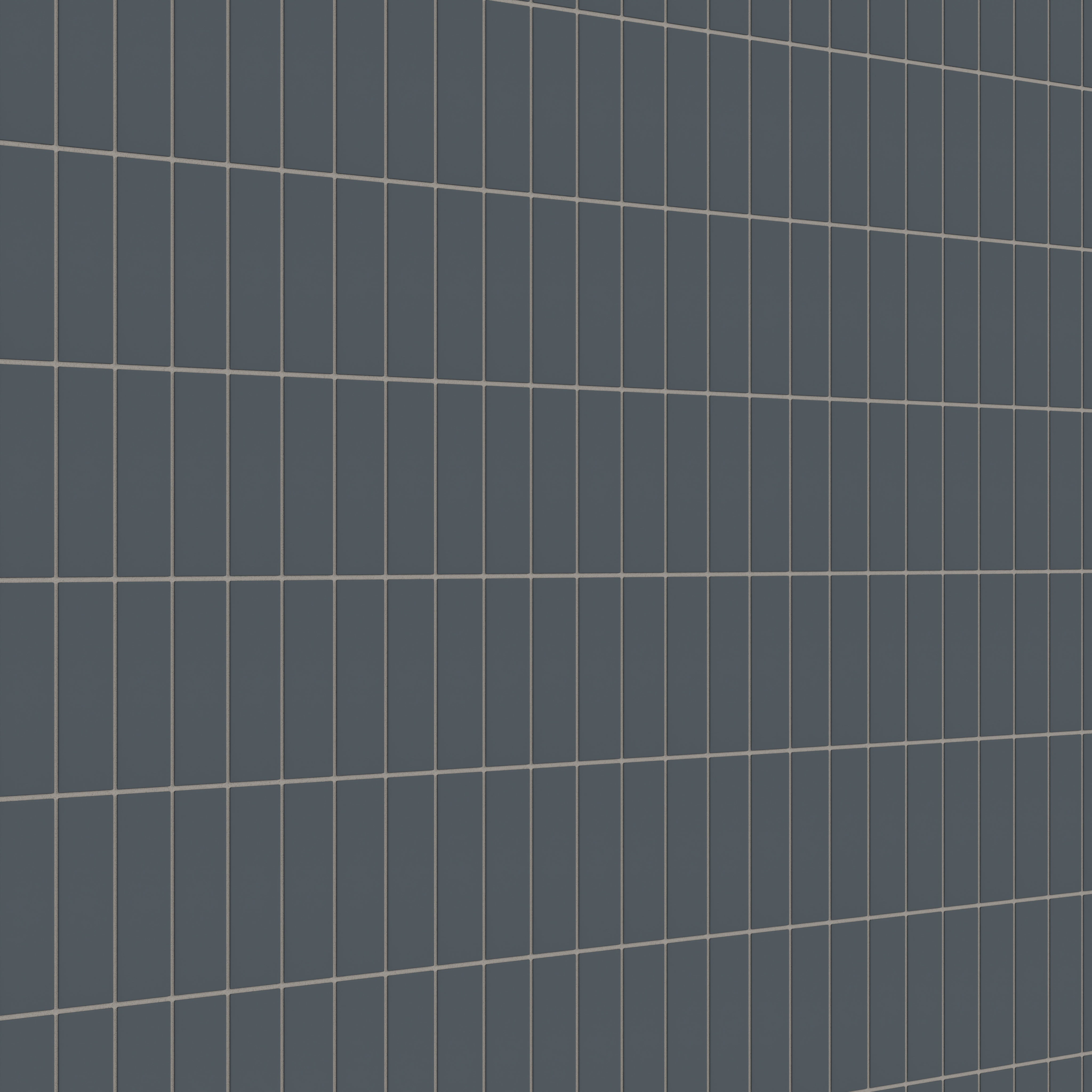 2x6 Natural Press Ceramic Tile in Indigo Matte
