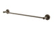 Flatiron Round Towel Bar 24" in Antique Nickel