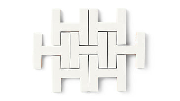 Chaine Homme Original Ceramic Tile in Calcite Matte