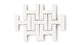 Chaine Homme Original Ceramic Tile in Calcite Matte