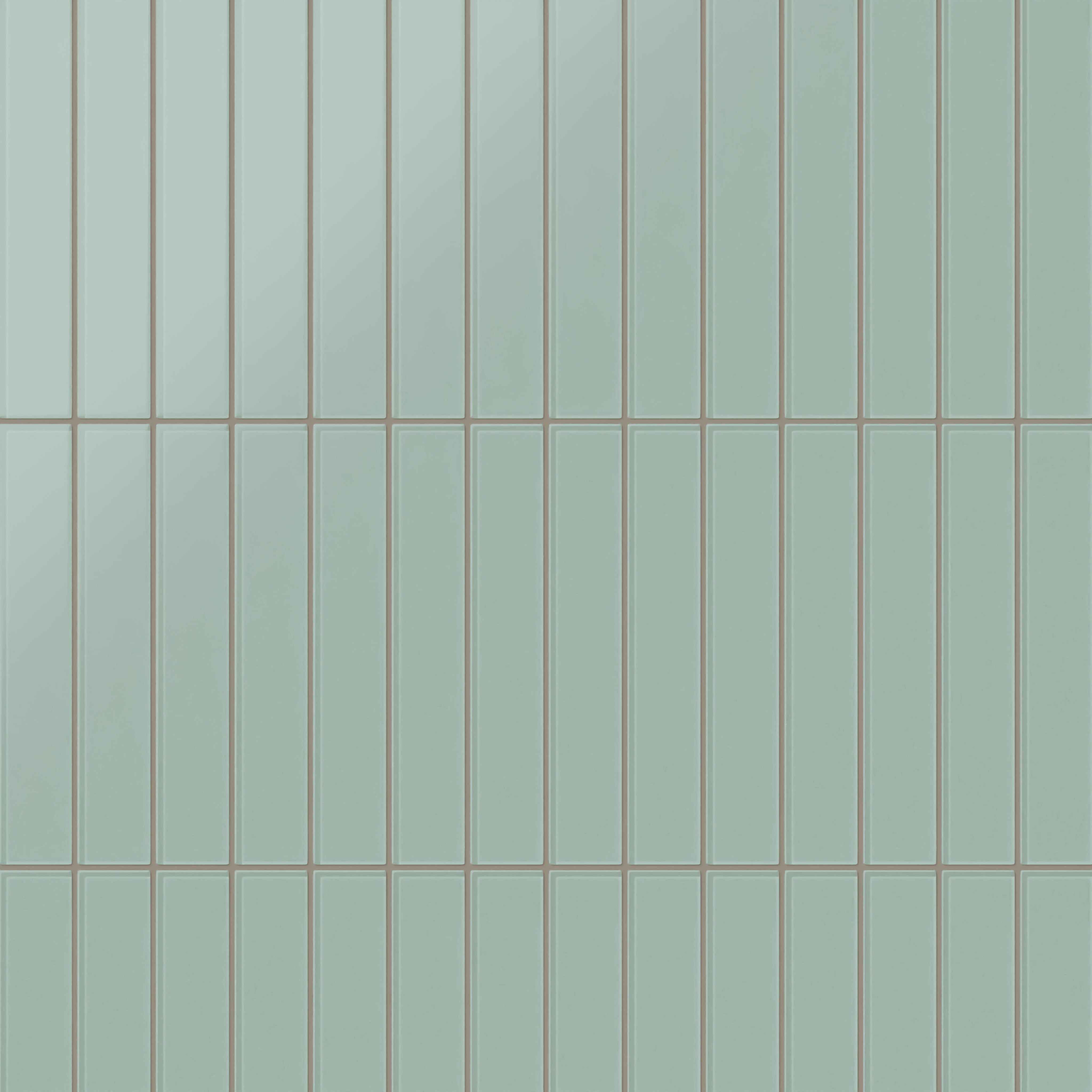 2x12 Glass Tile in Kingfisher Matte