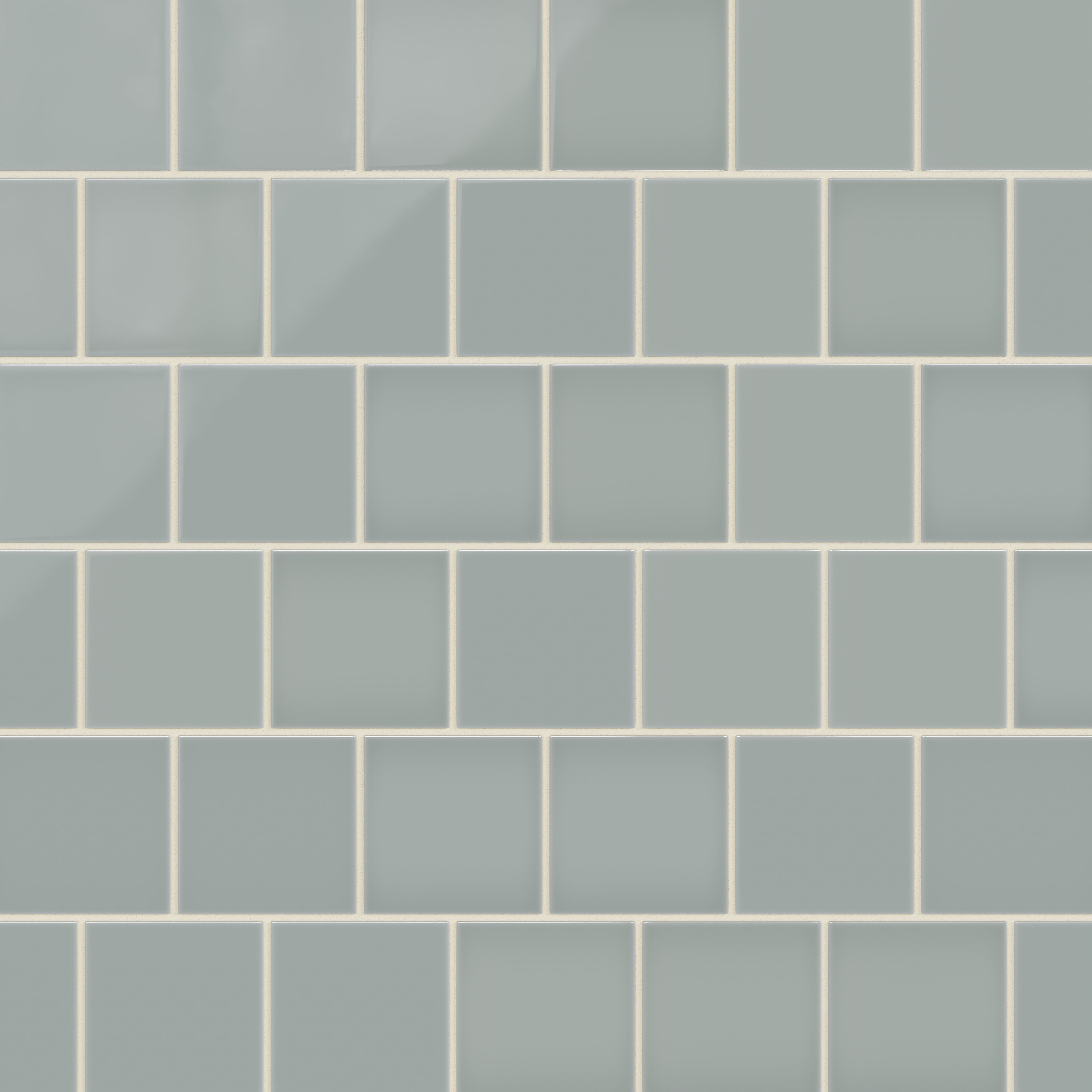 4x4 Natural Press Ceramic Tile in Hood River Gloss
