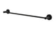 Flatiron Round Towel Bar 24" in Matte Black