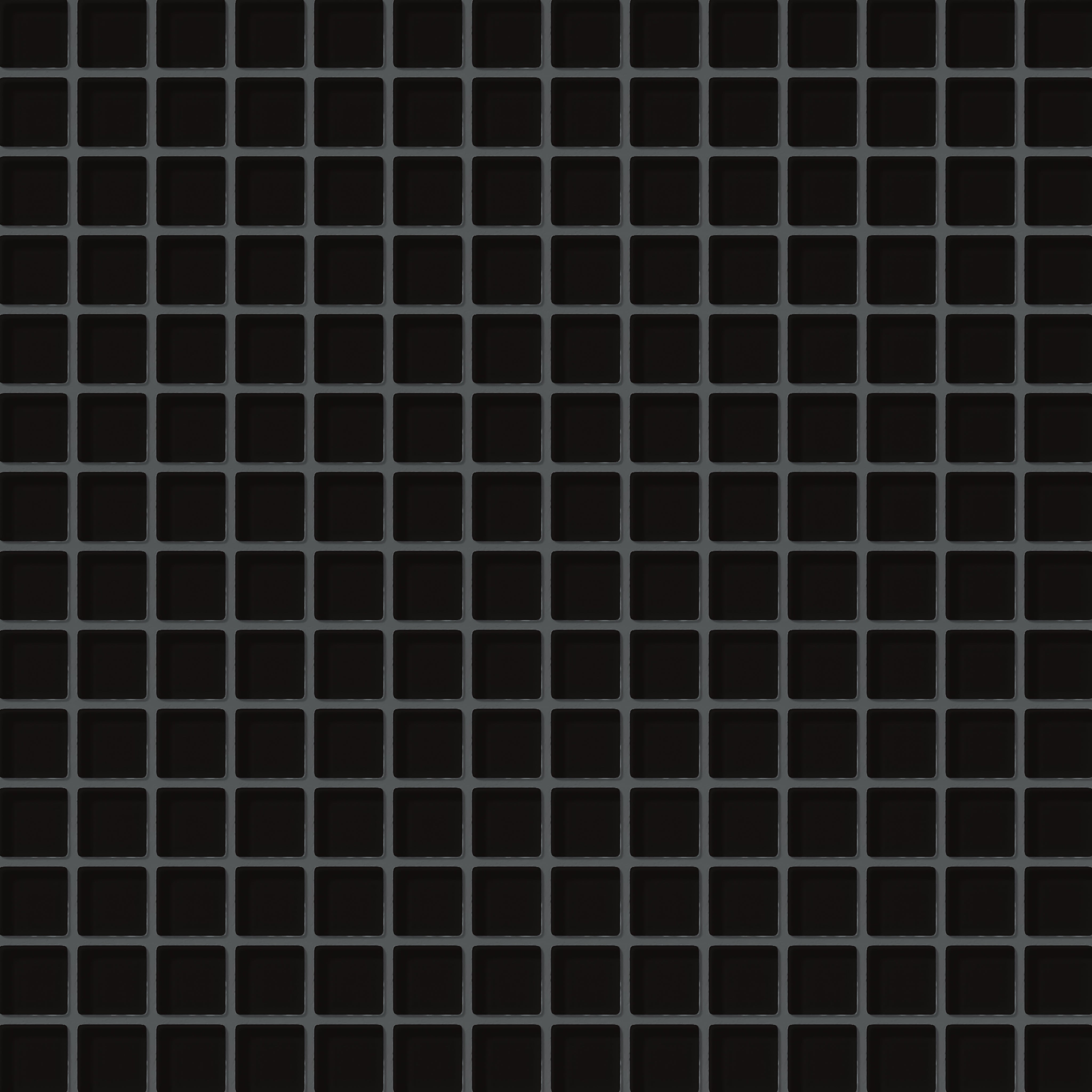 1x1 Straight Set Sheeted Glass Mosaic Tile in Condor Gloss