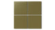 4x4 Natural Press Ceramic Tile in Sap Green Matte