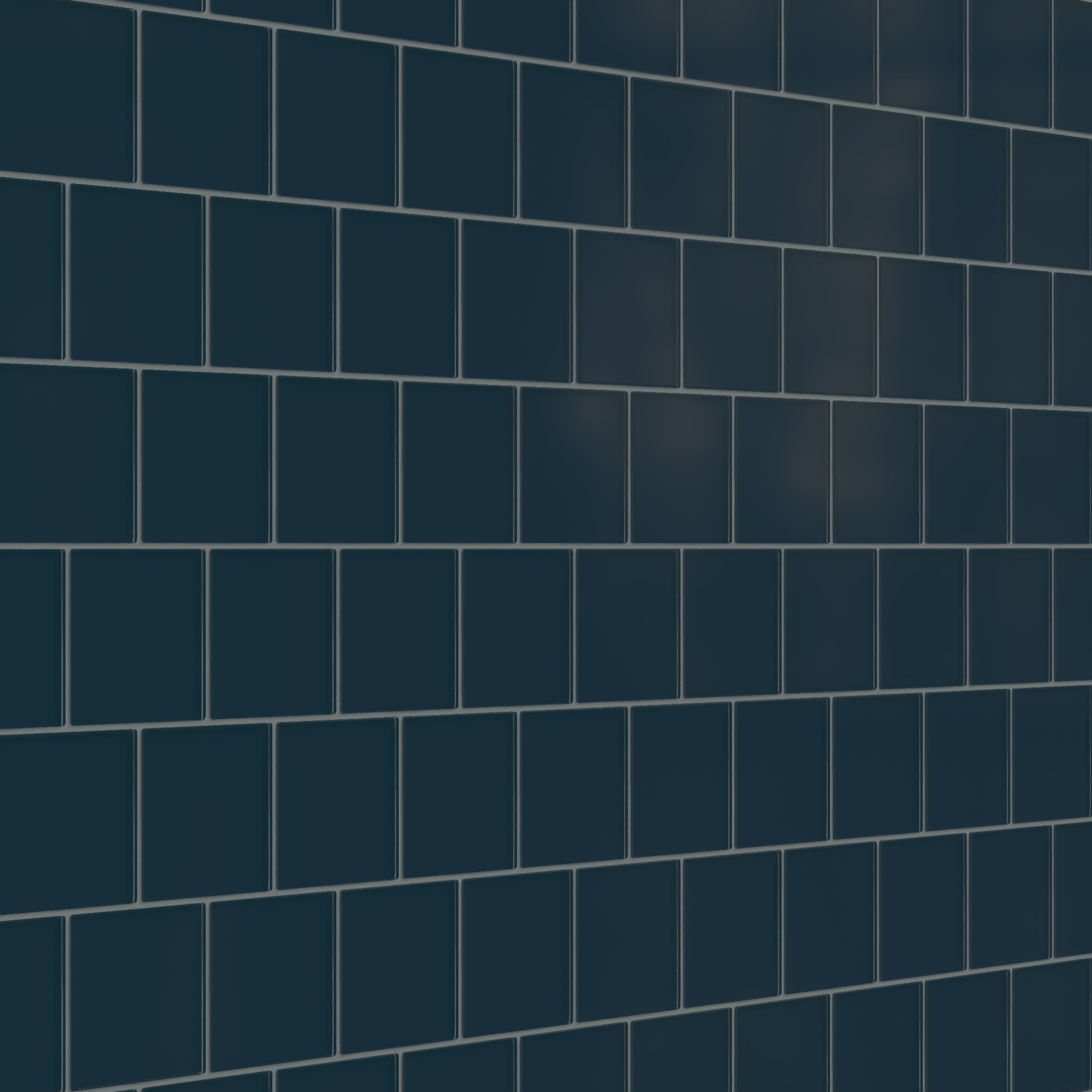 4x4 Glass Tile in Grackle Matte