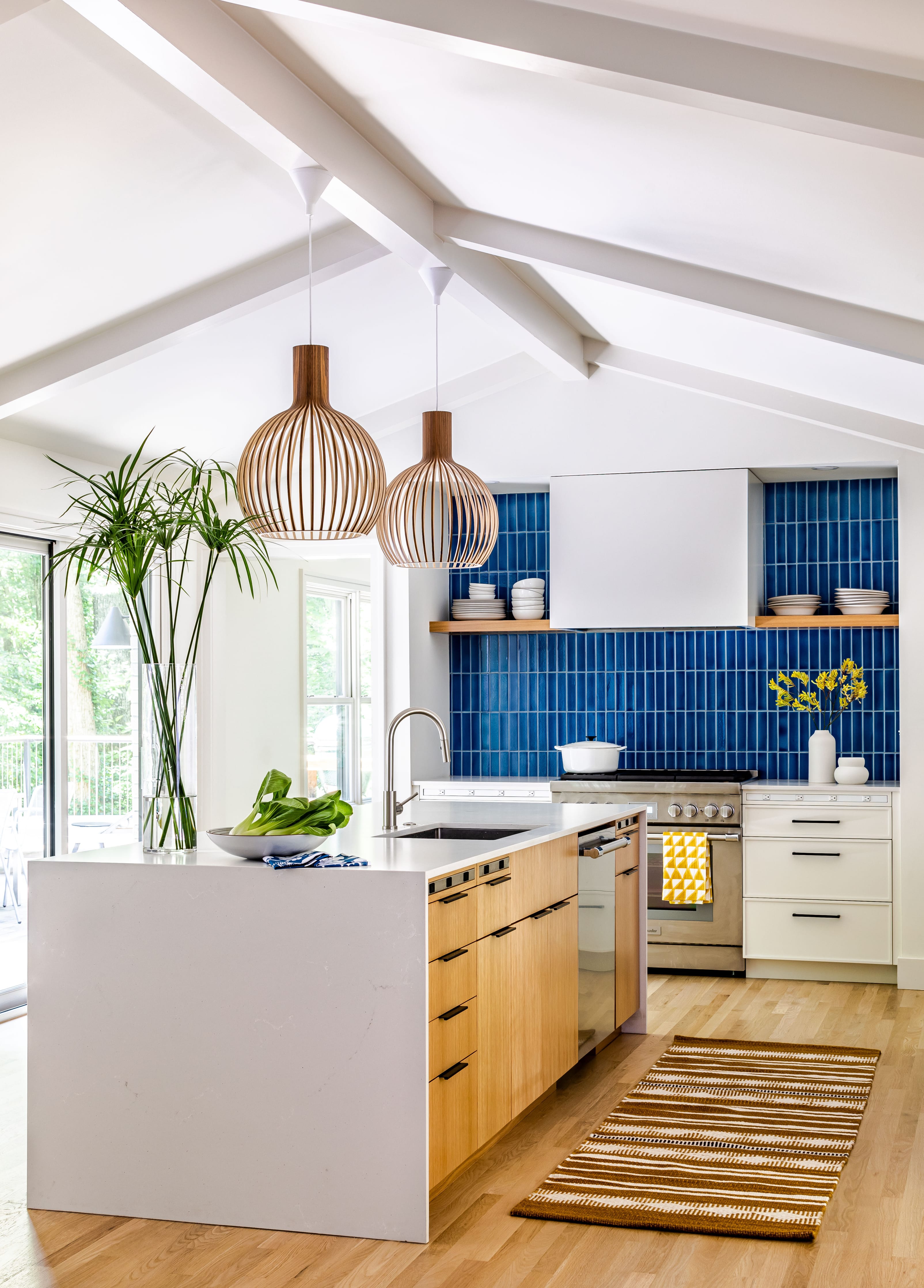 2x8 Original Ceramic Tile in Aegean Sea Gloss