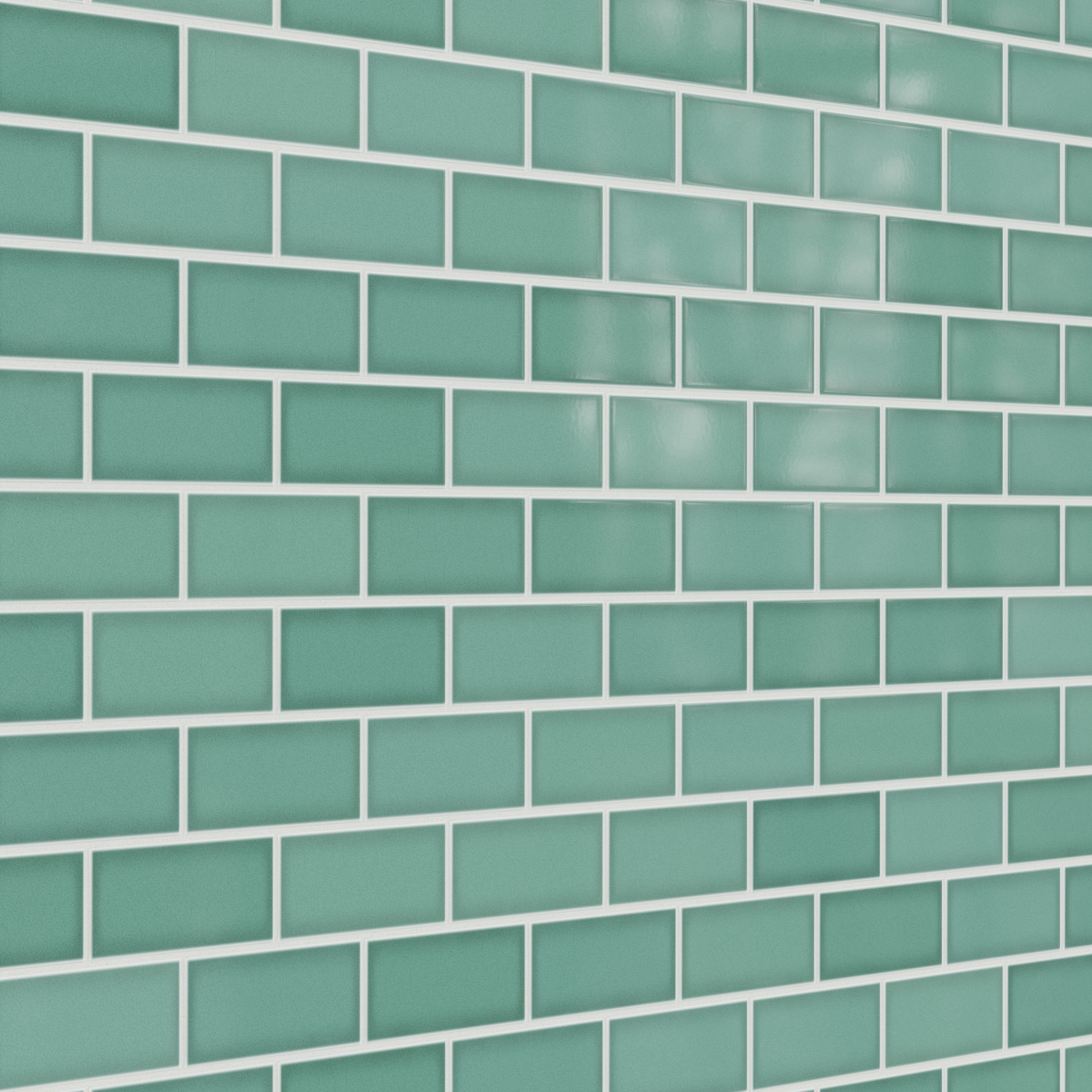 Amalfi Coast 3x6 Gloss Original Ceramic Tile - Fireclay Tile