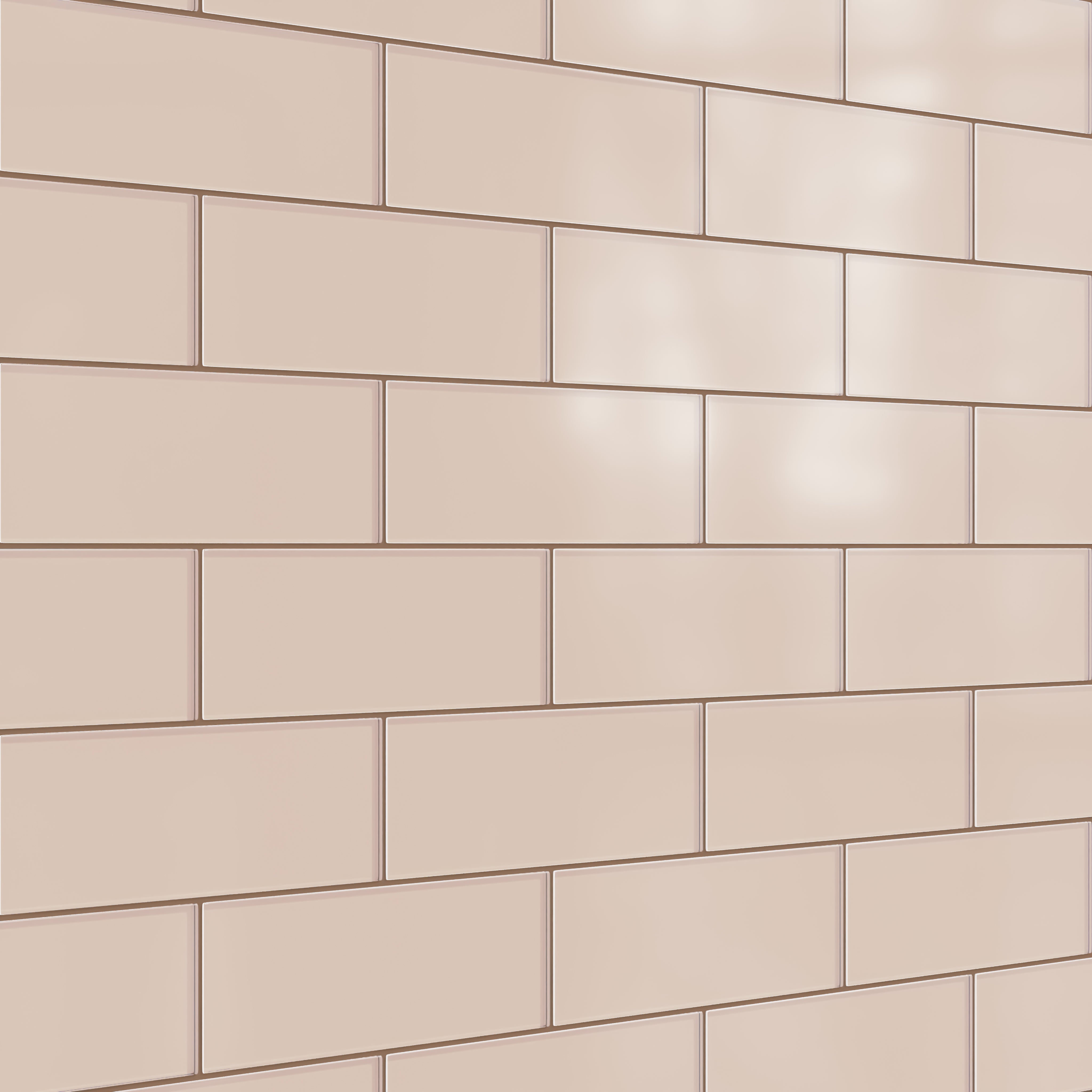 4x12 Glass Tile in Rosy Finch Matte