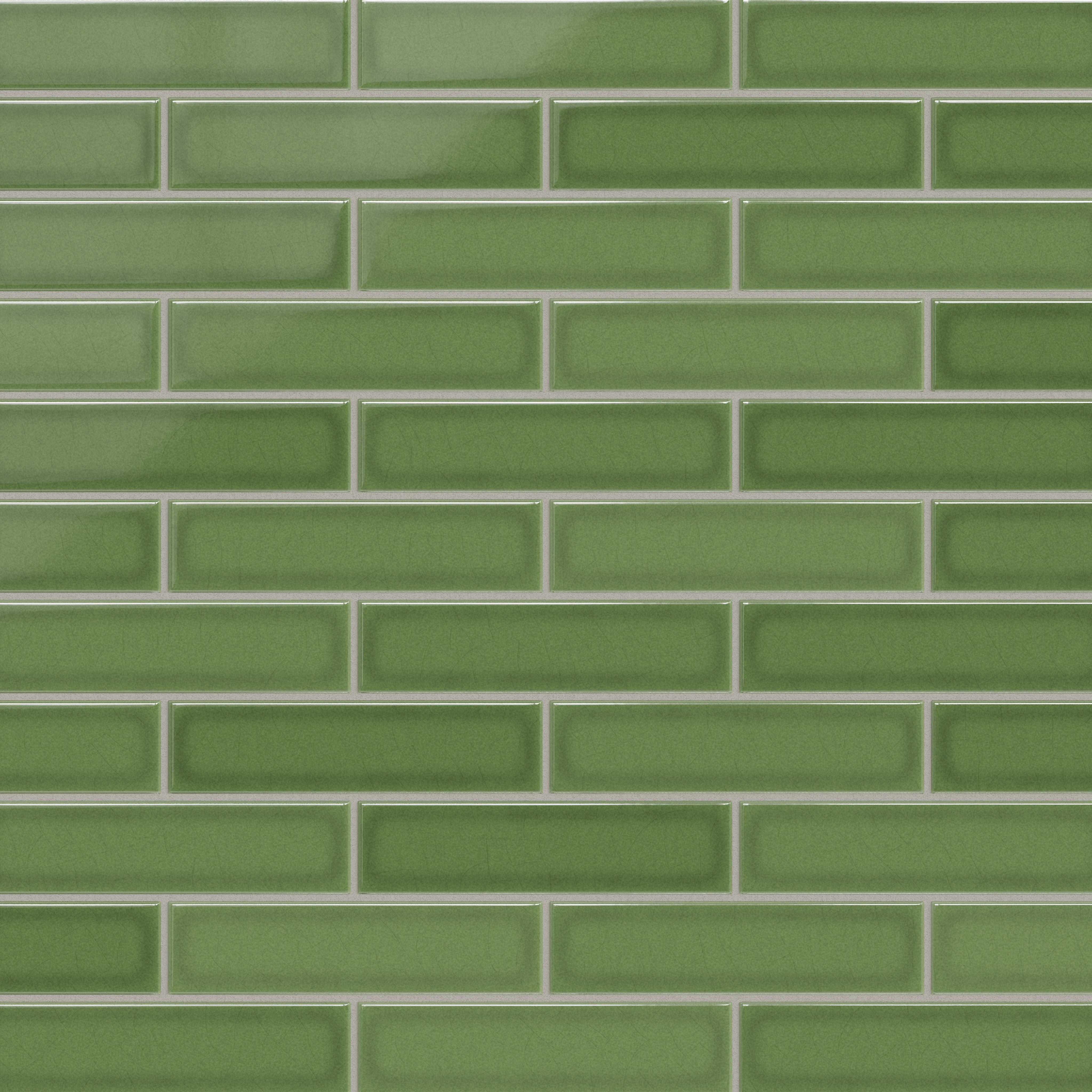 2x8 Original Ceramic Tile in Kelp Gloss