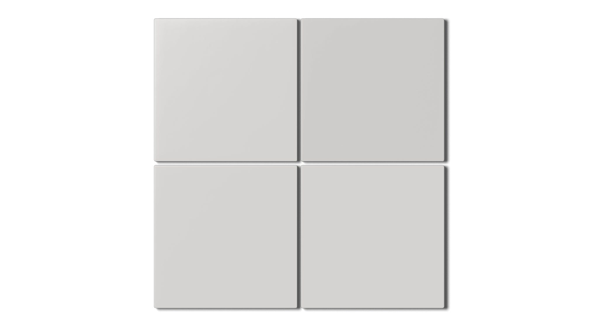 6x6 Natural Press Ceramic Tile in Cloud Cover Matte