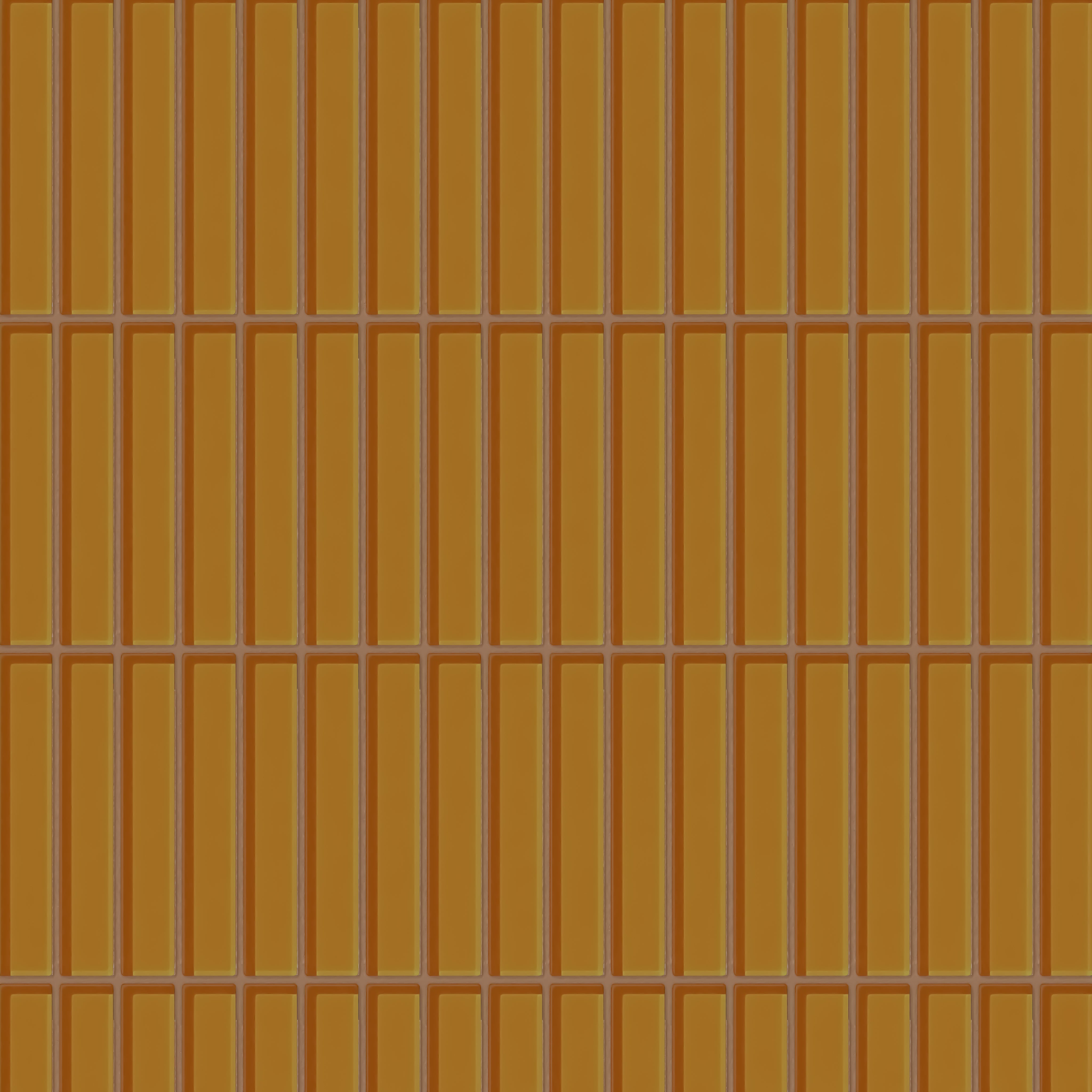 1x6 Straight Set Sheeted Glass Mosaic Tile in Falcon Gloss