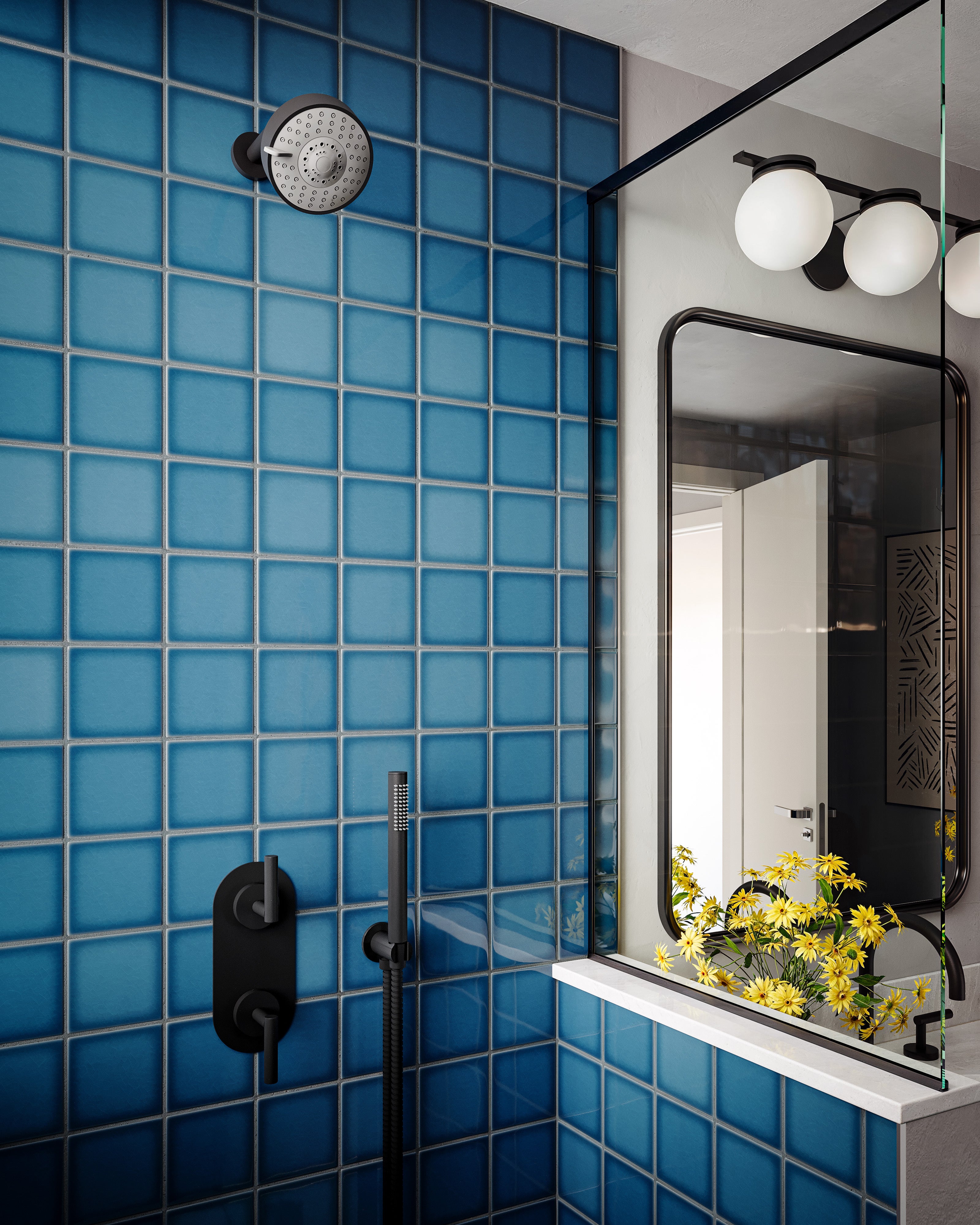 Contour & Foundry Wand Hand Shower in Matte Black