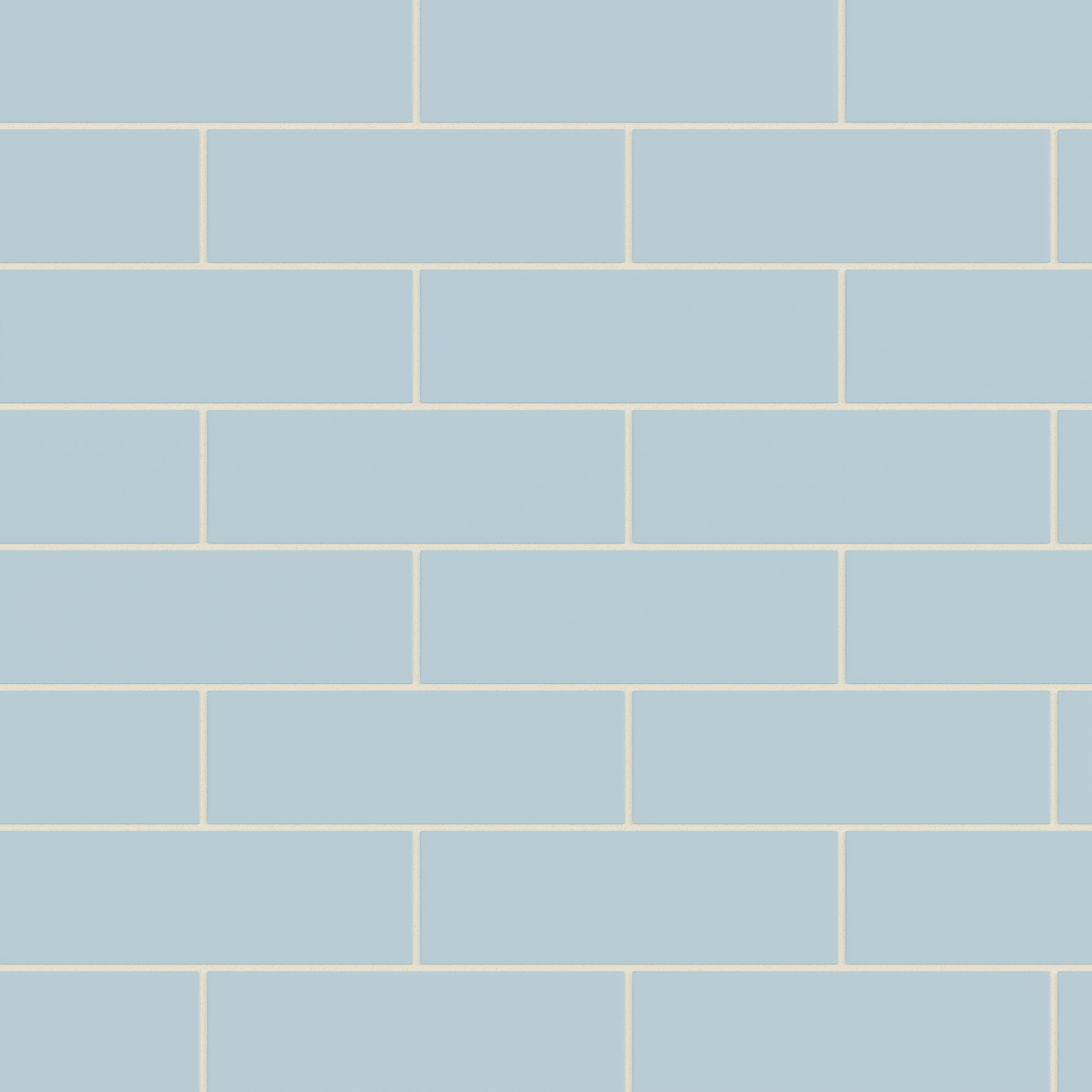3x9 Natural Press Ceramic Tile in Egyptian Blue Matte