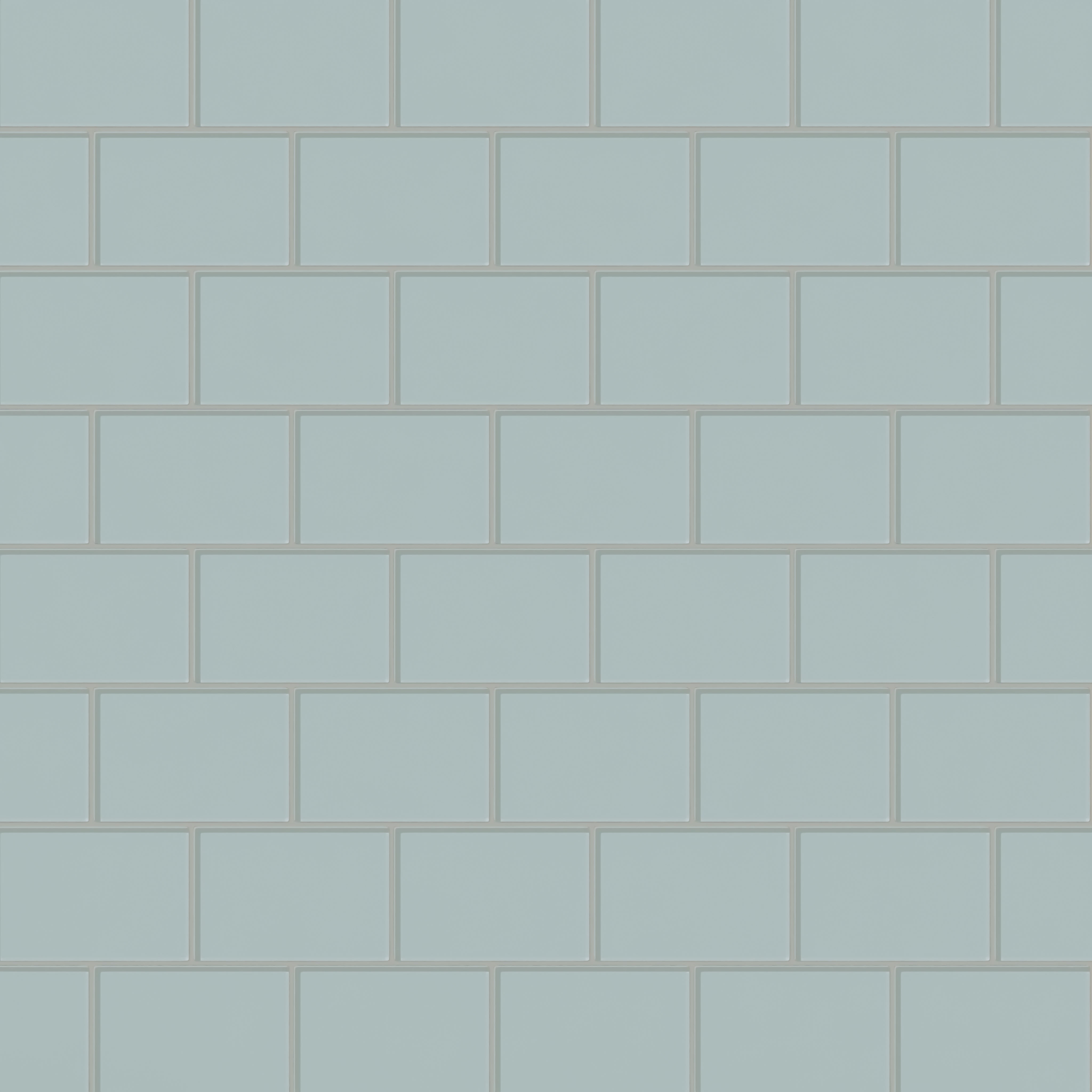 4x6 Glass Tile in Great Blue Heron Gloss