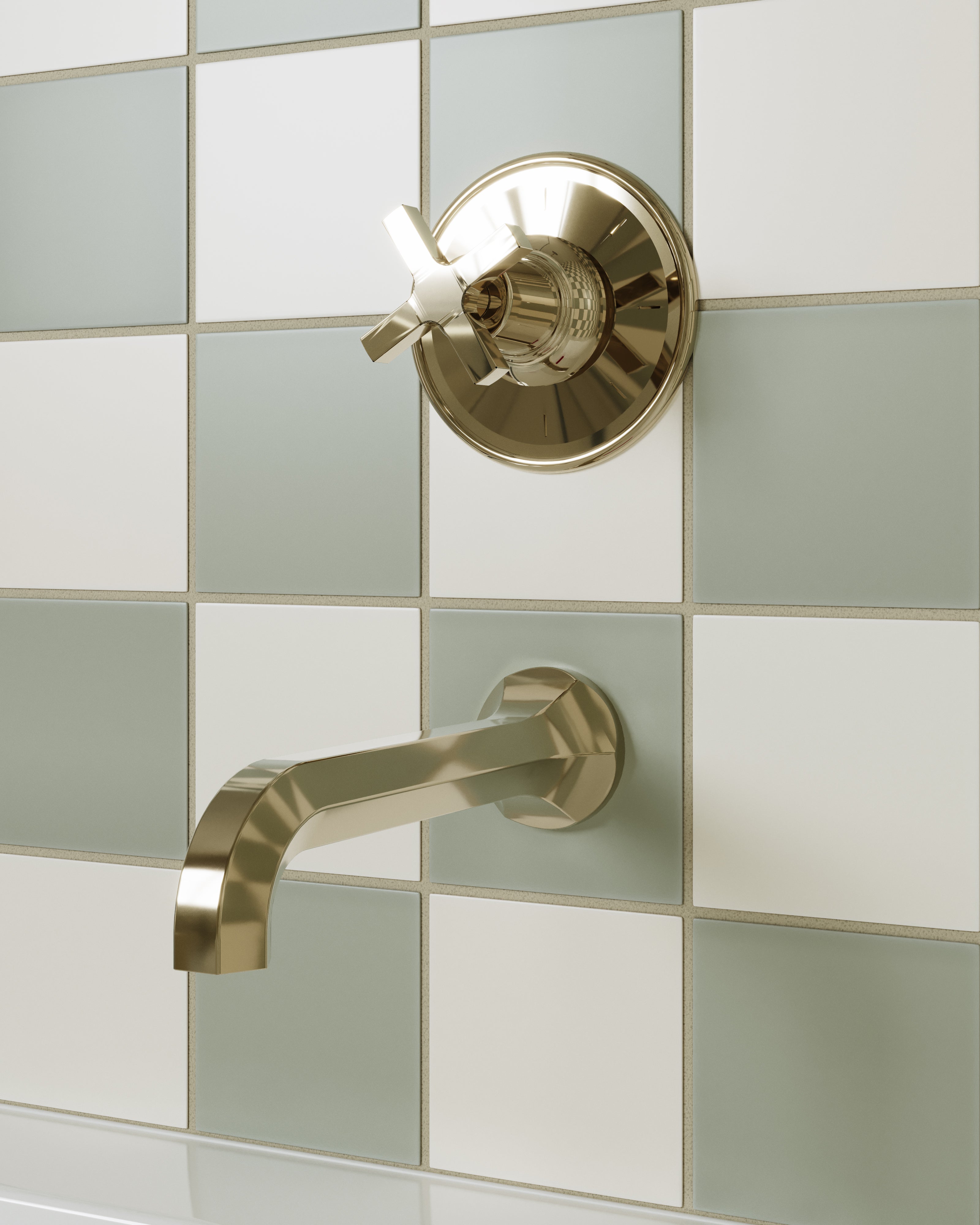4x4 Natural Press Ceramic Tile in Manzanita Matte