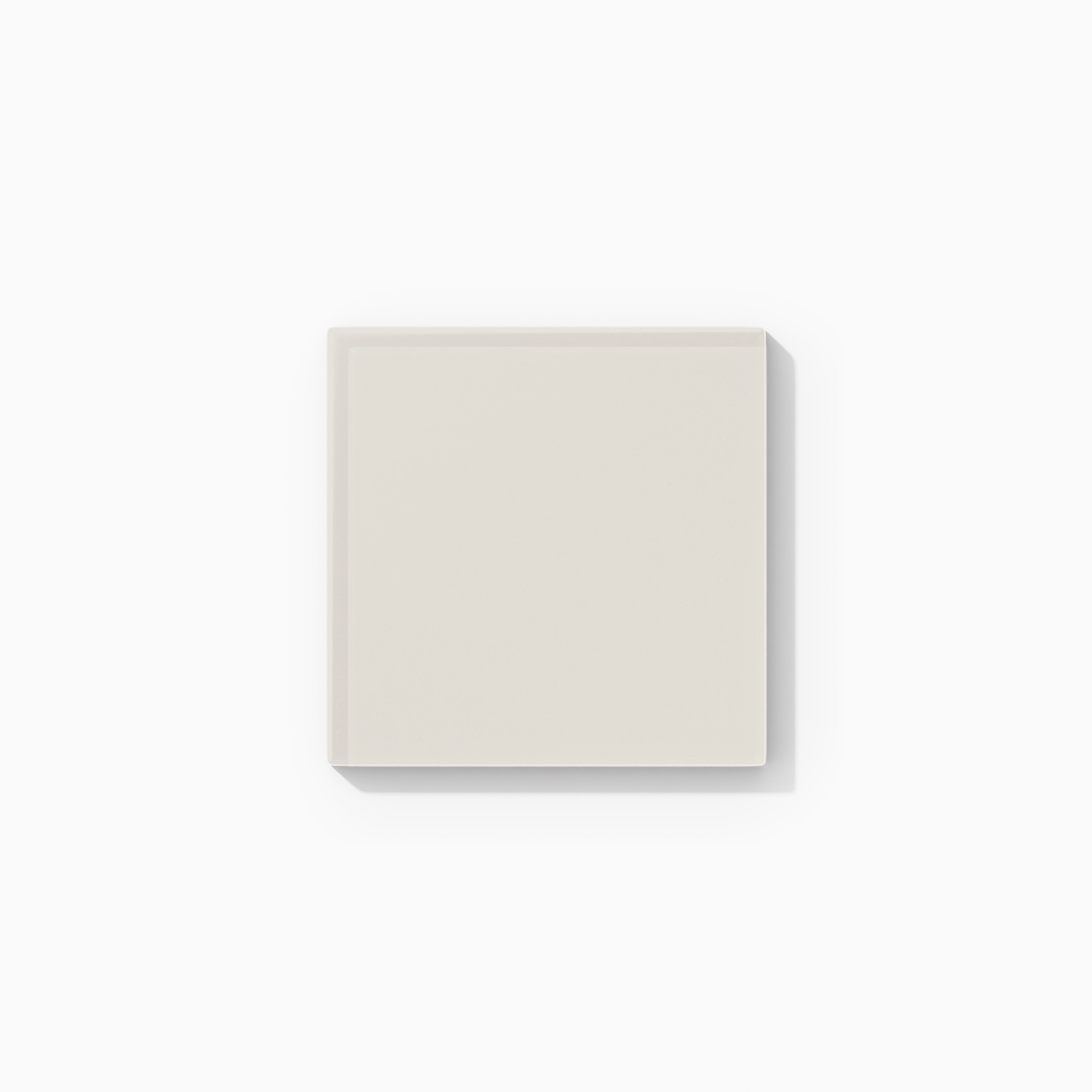 4x4 Glass Tile in Dove Matte