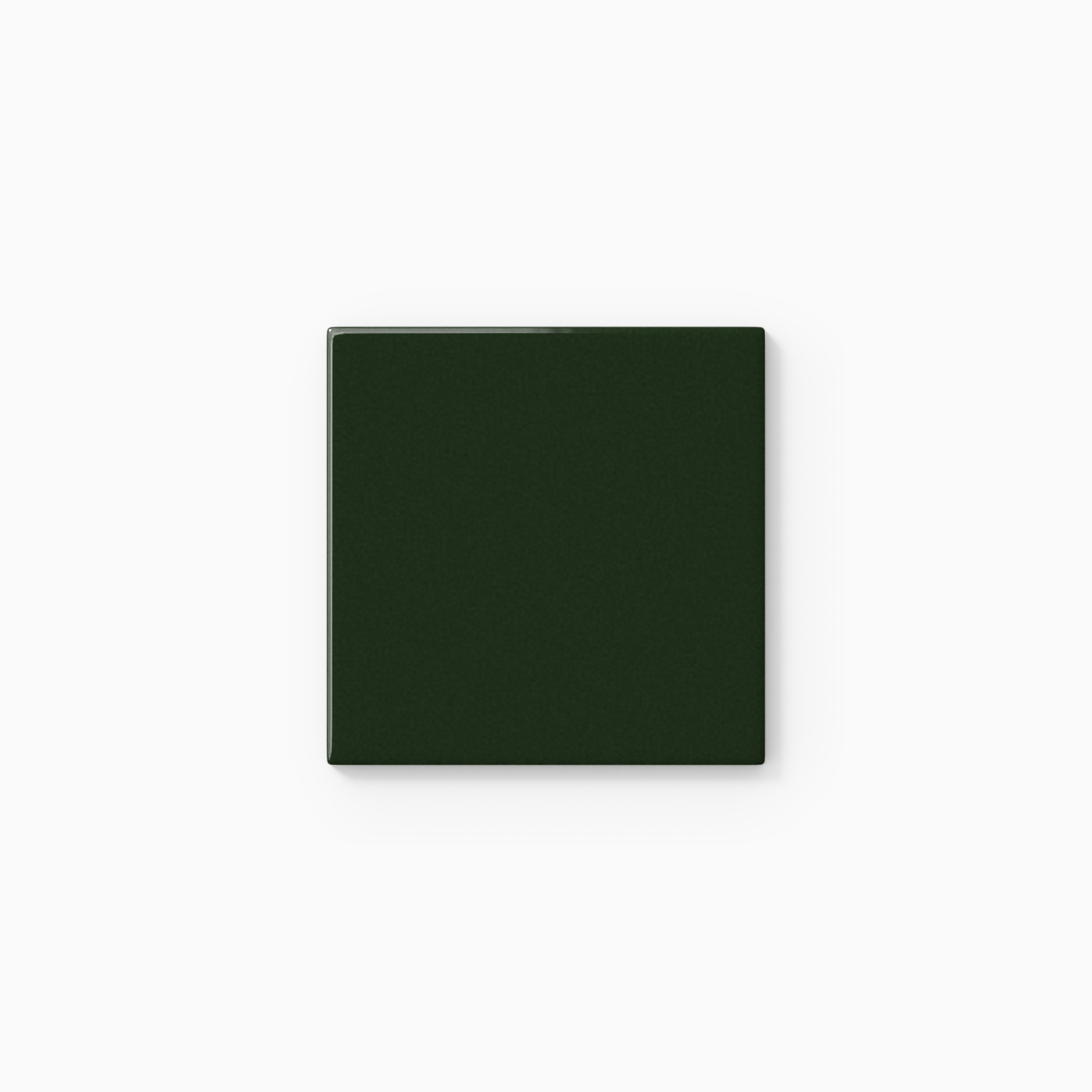4x4 Original Ceramic Tile in Hunter Green Gloss