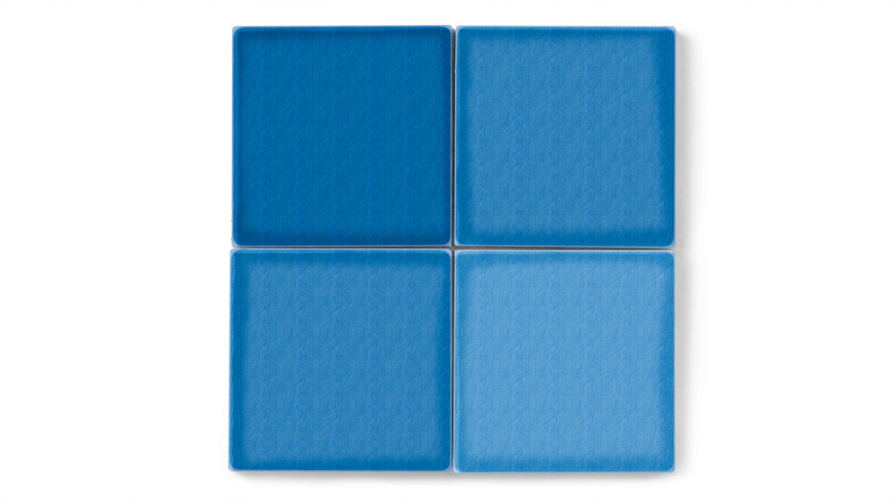 8x8 Original Ceramic Tile in Aegean Sea Gloss
