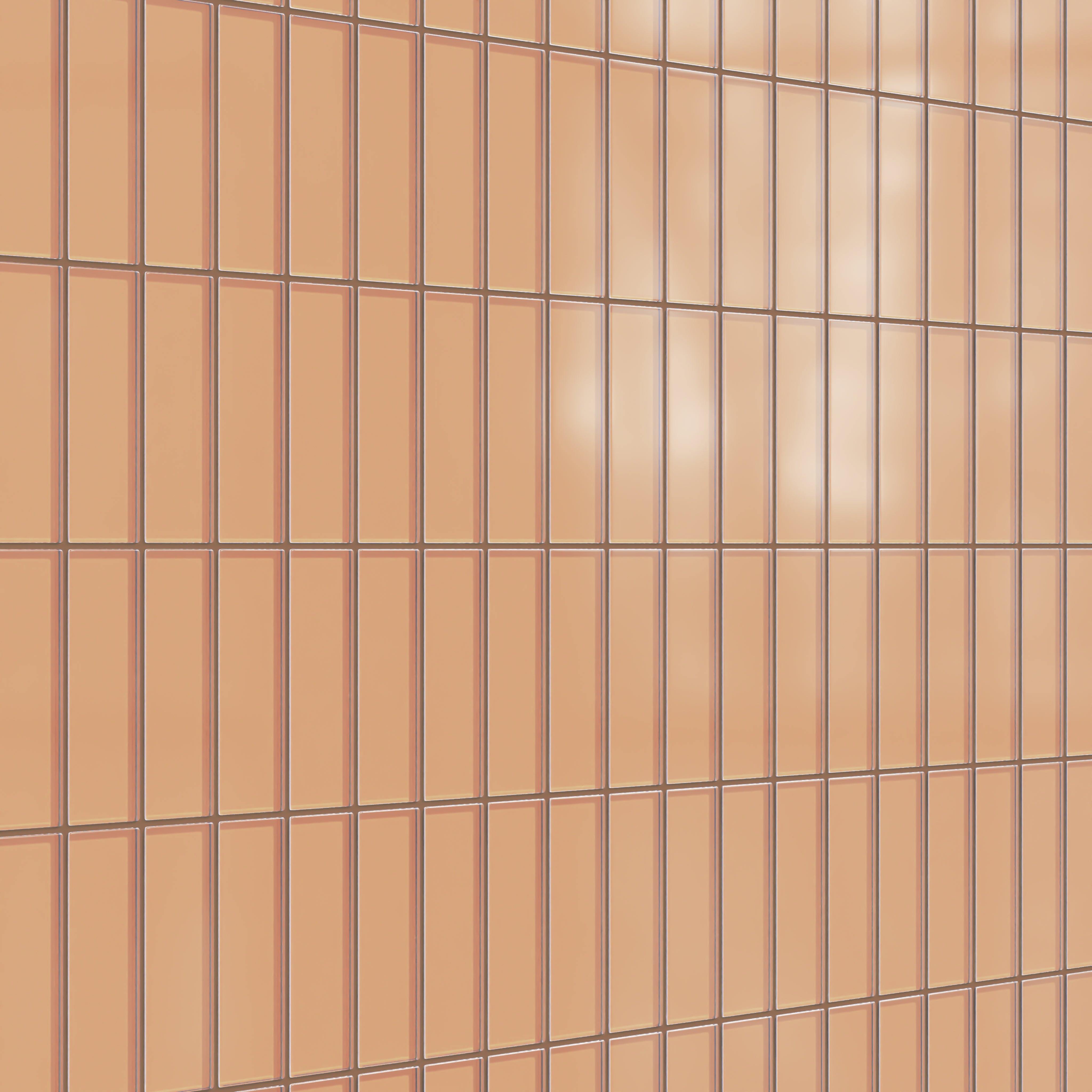 2x6 Glass Tile in Carolina Wren Matte