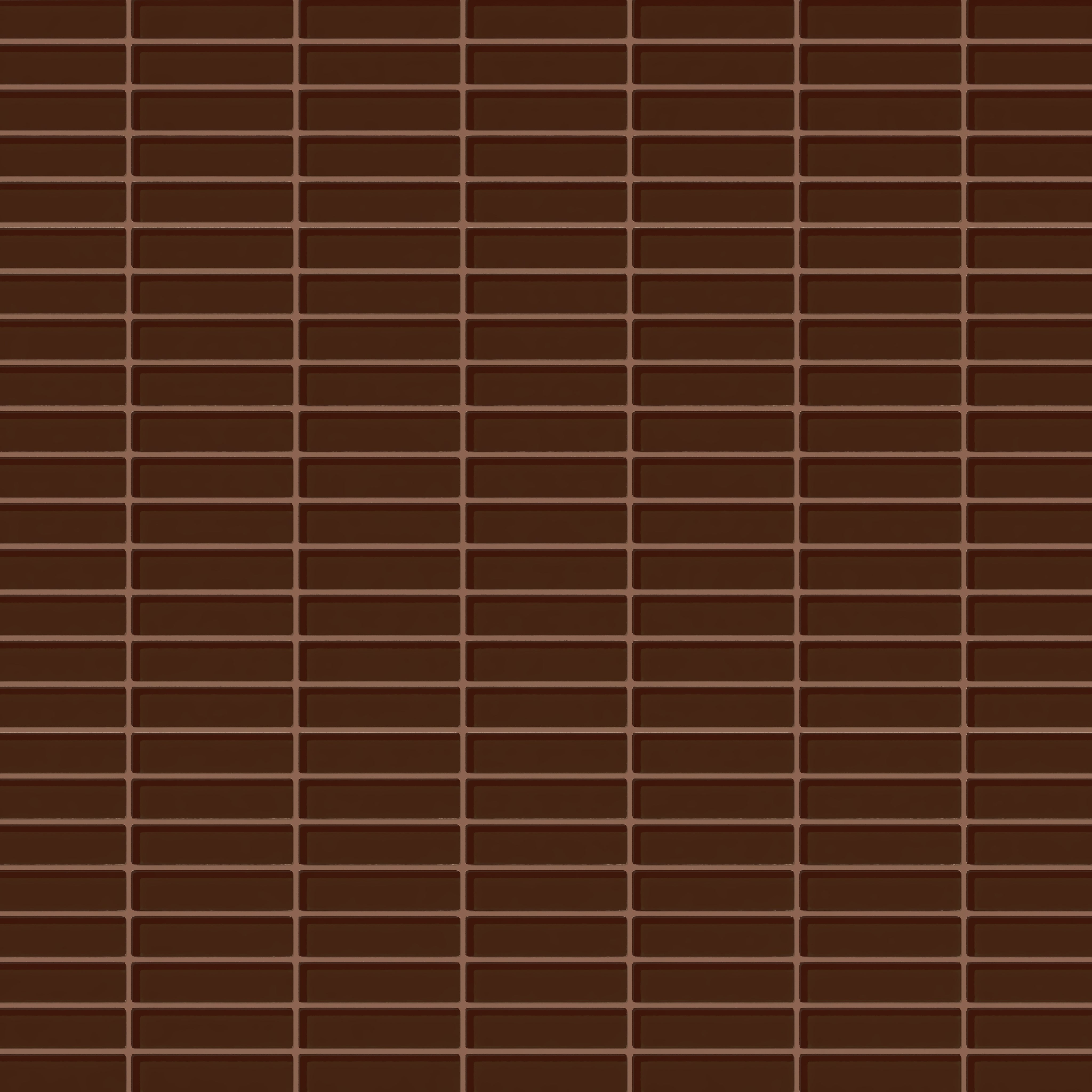 1x4 Straight Set Sheeted Glass Mosaic Tile in Thrasher Gloss