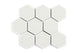4" Hexagon Original Ceramic Tile in Limewash Gloss