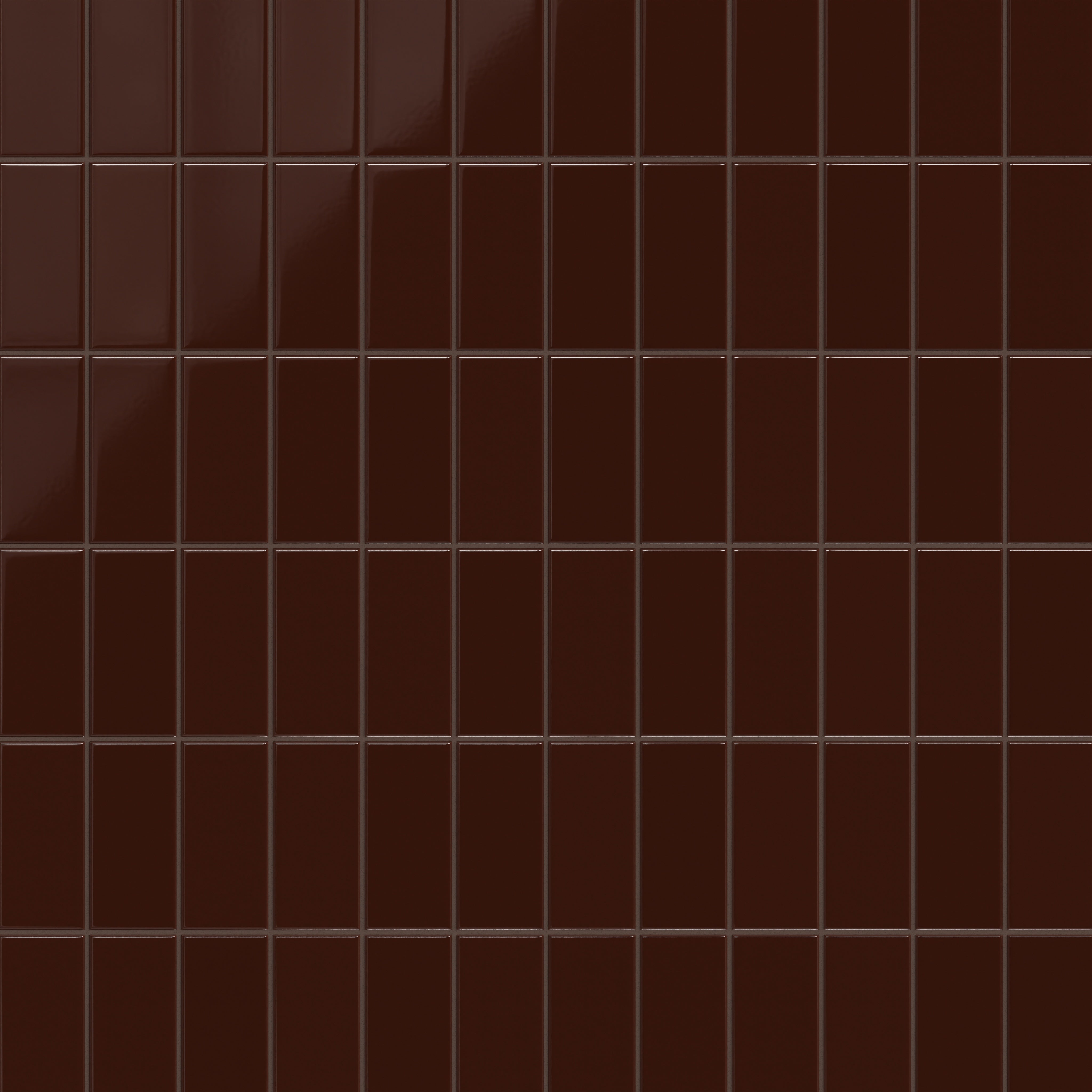 3x6 Original Ceramic Tile in Garnet Gloss