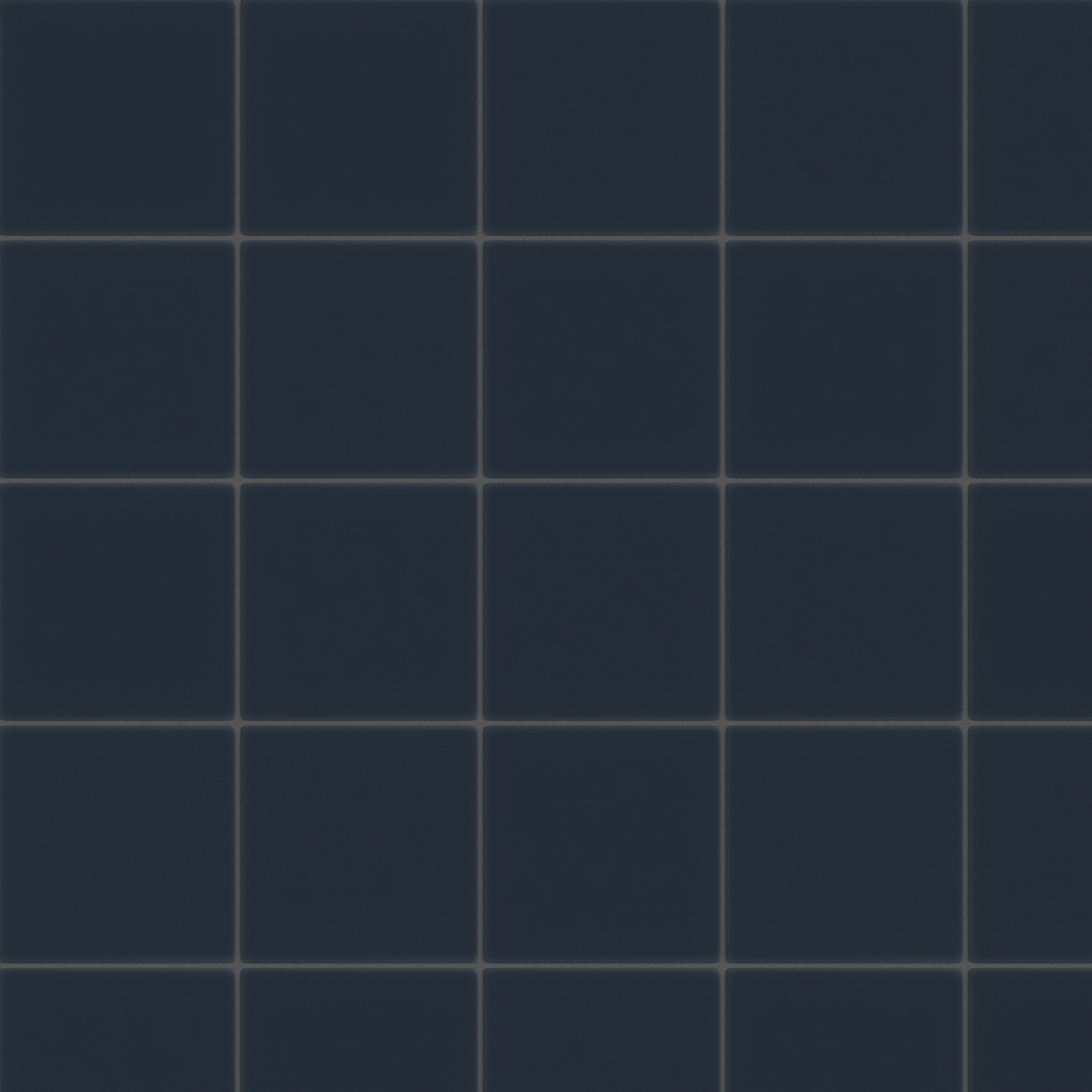 8x8 Original Ceramic Tile in Navy Blue Matte