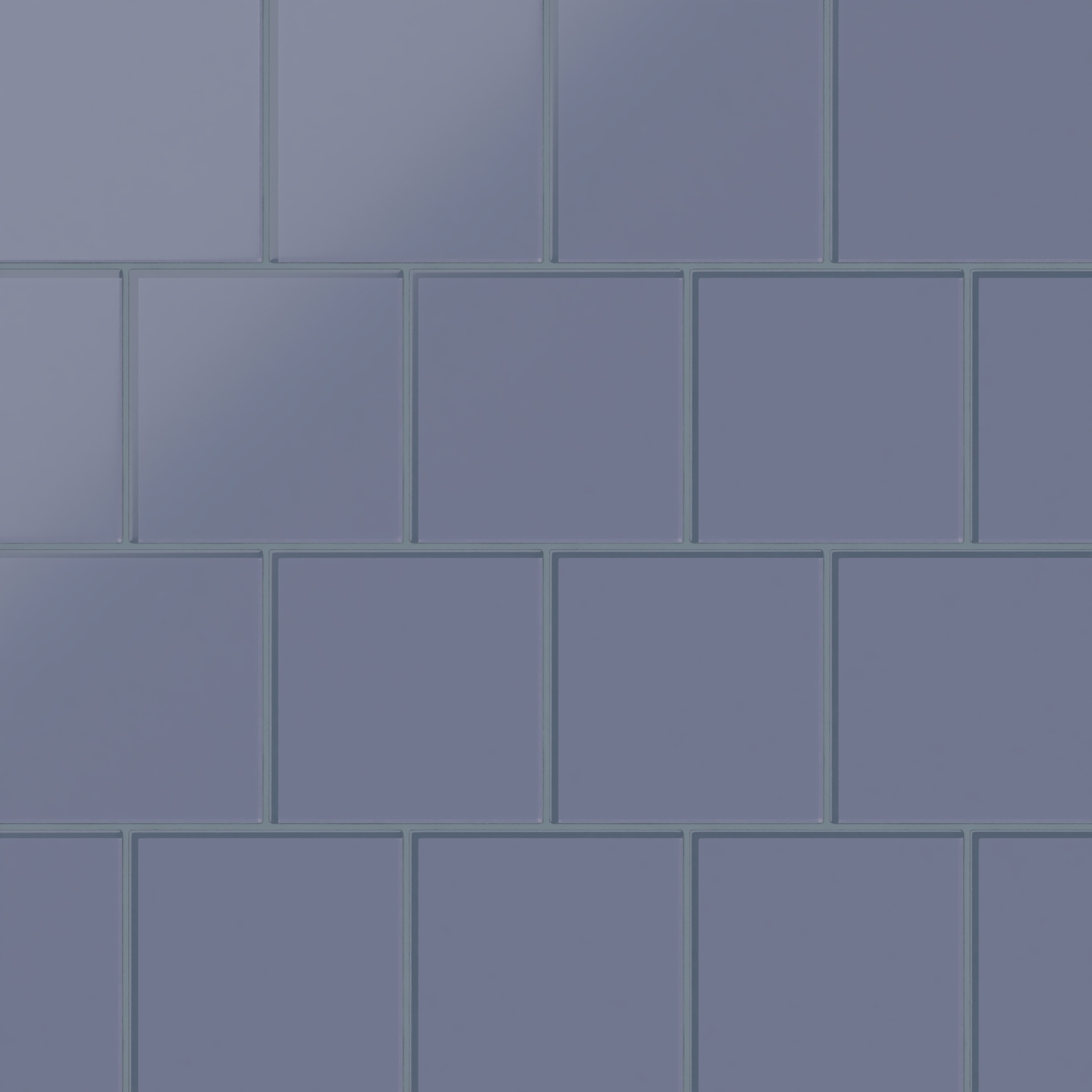 6x6 Glass Tile in Nuthatch Matte