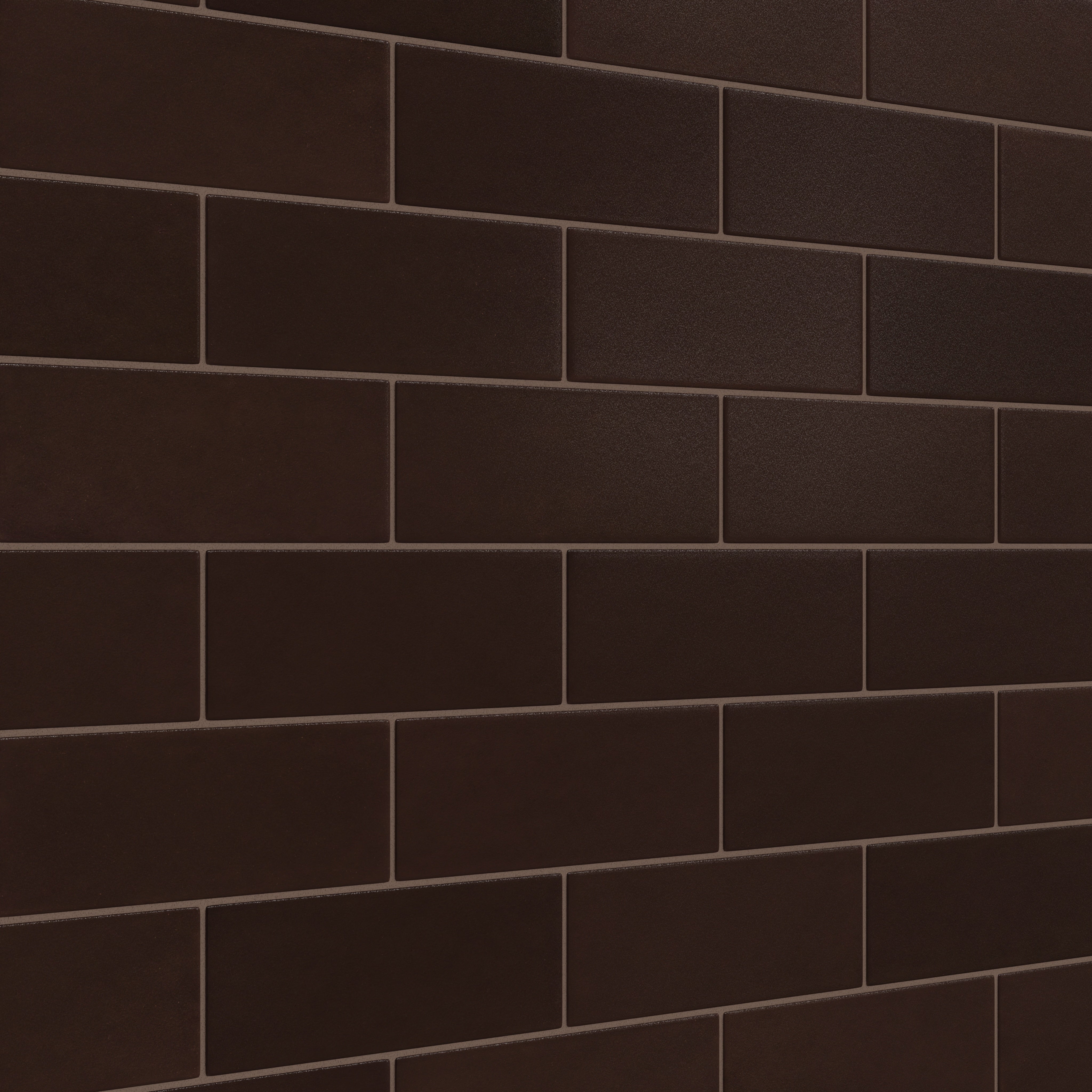 4x12 Original Ceramic Tile in Burnt Umber