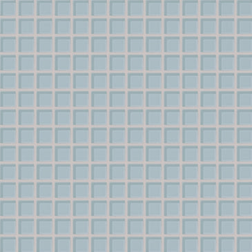 1x1 Straight Set Sheeted Glass Mosaic Tile in Partridge Gloss