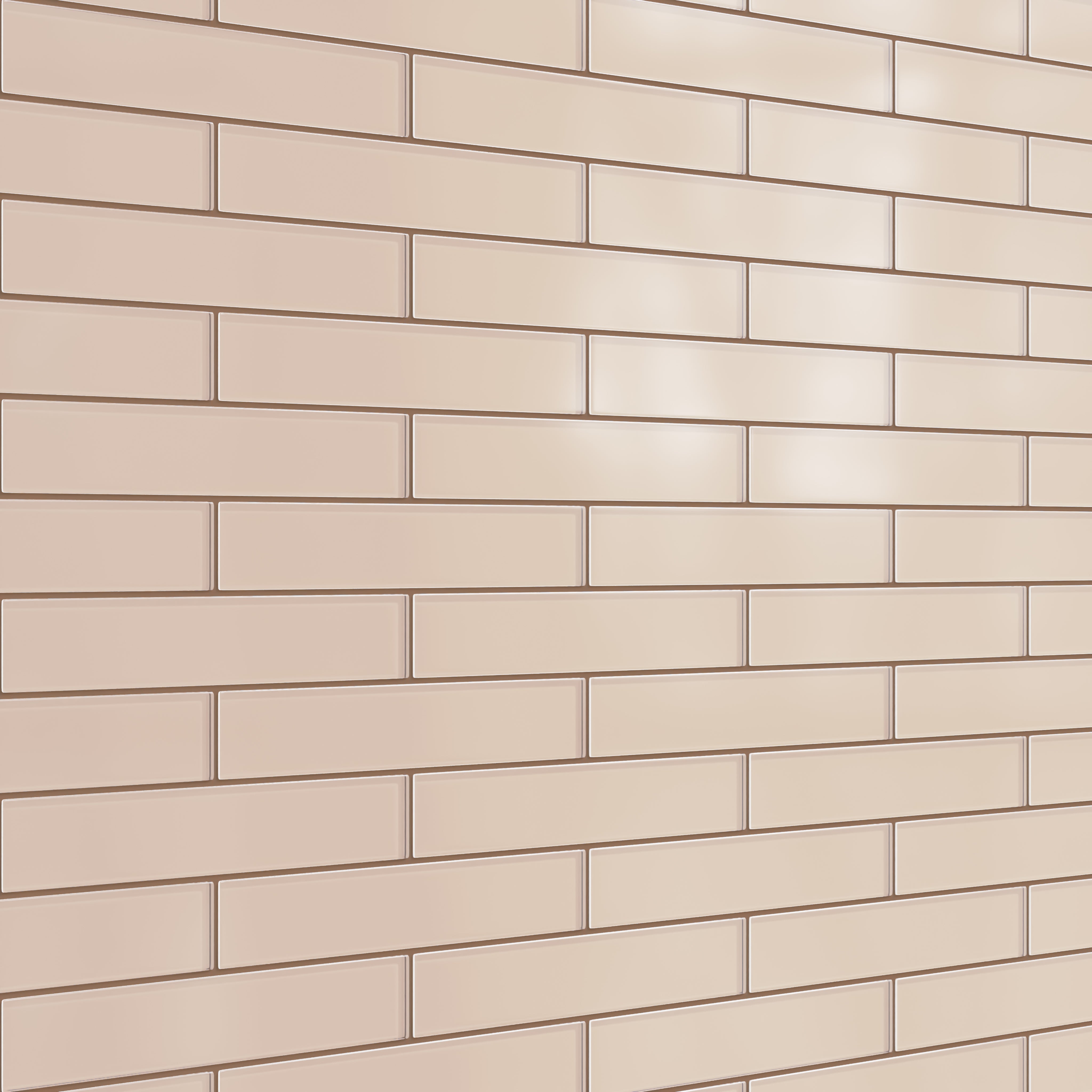 2x12 Glass Tile in Rosy Finch Matte