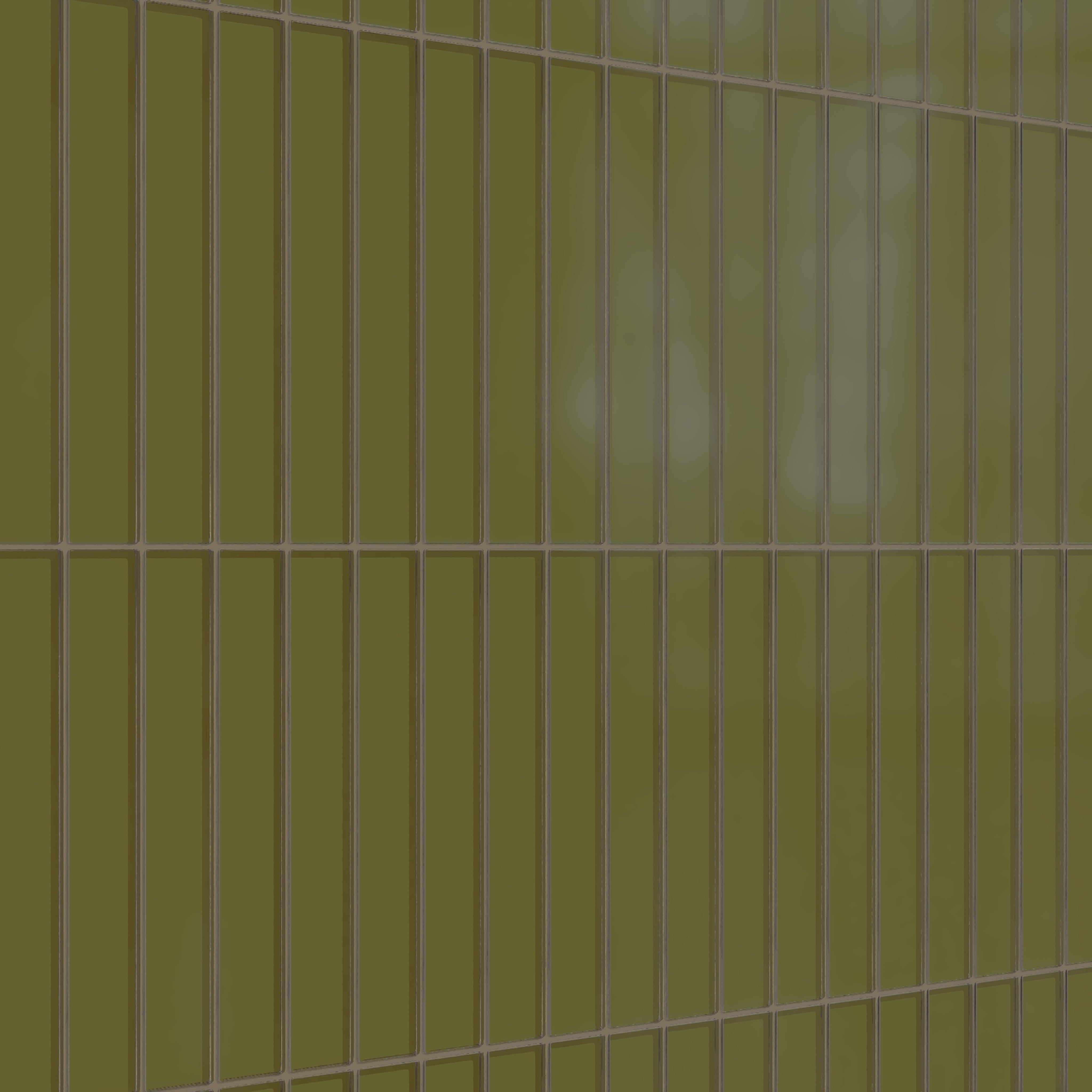 2x12 Glass Tile in Cormorant Matte