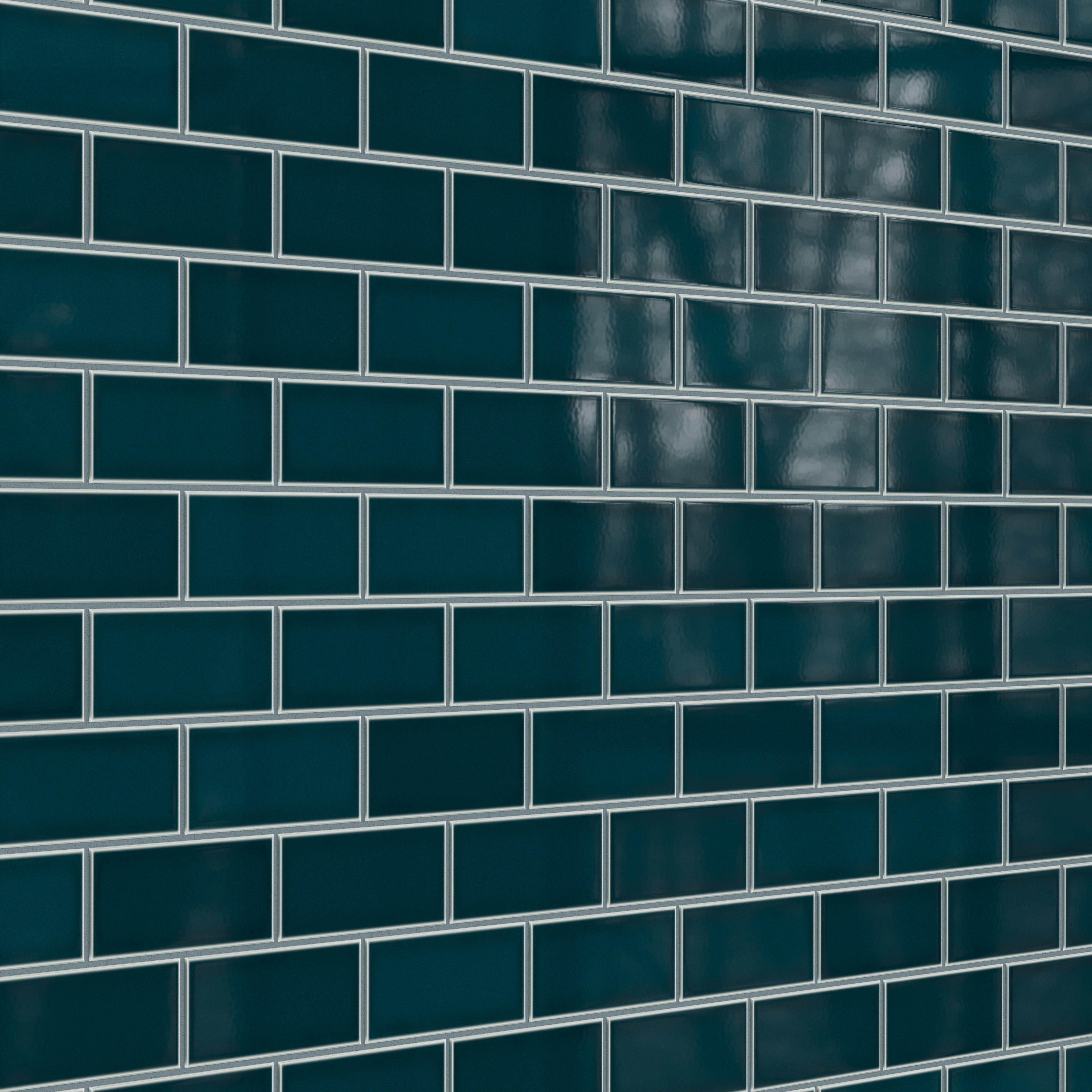 3x6 Original Ceramic Tile in Caspian Sea Gloss