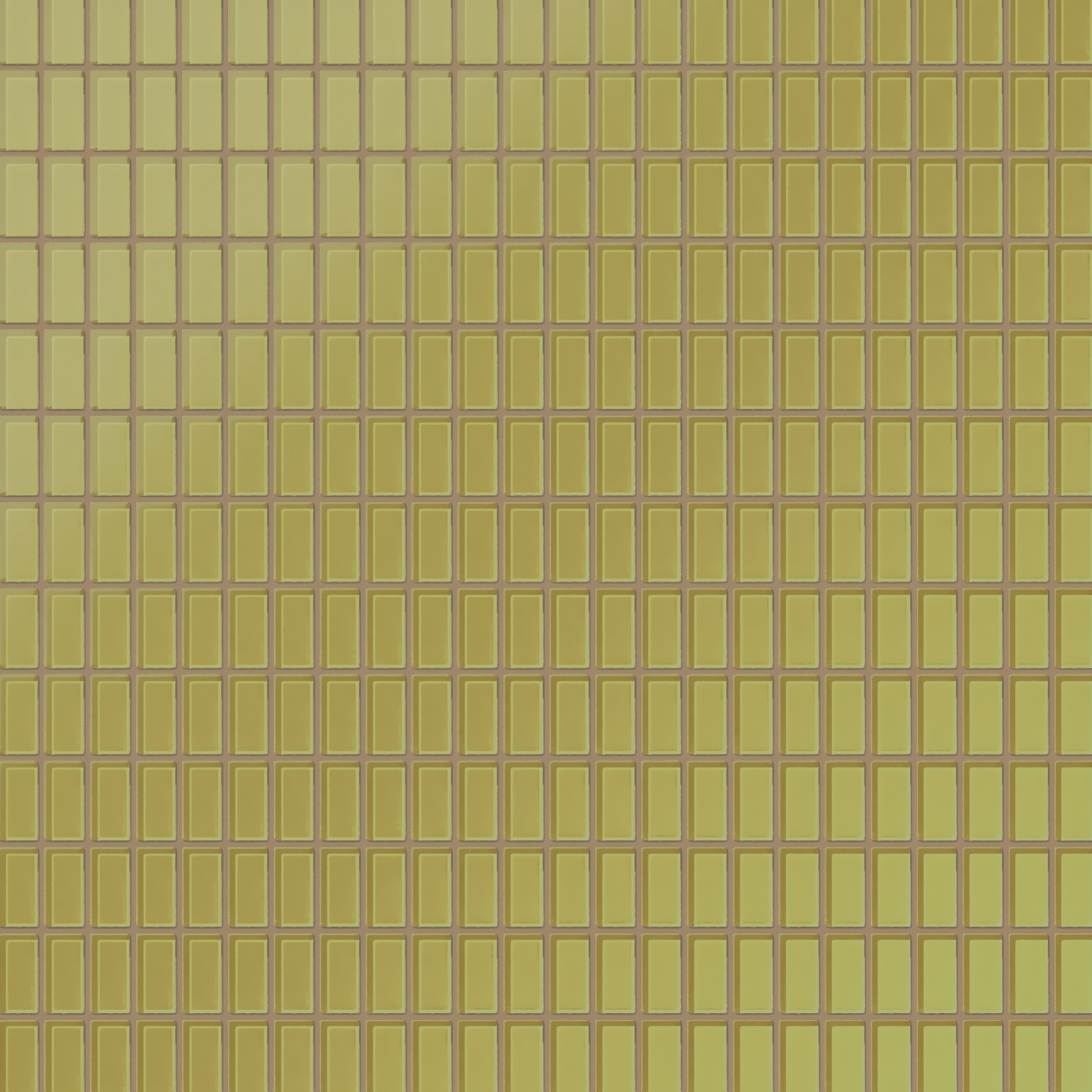 1x2 Straight Set Sheeted Glass Mosaic Tile in Pine Siskin Matte