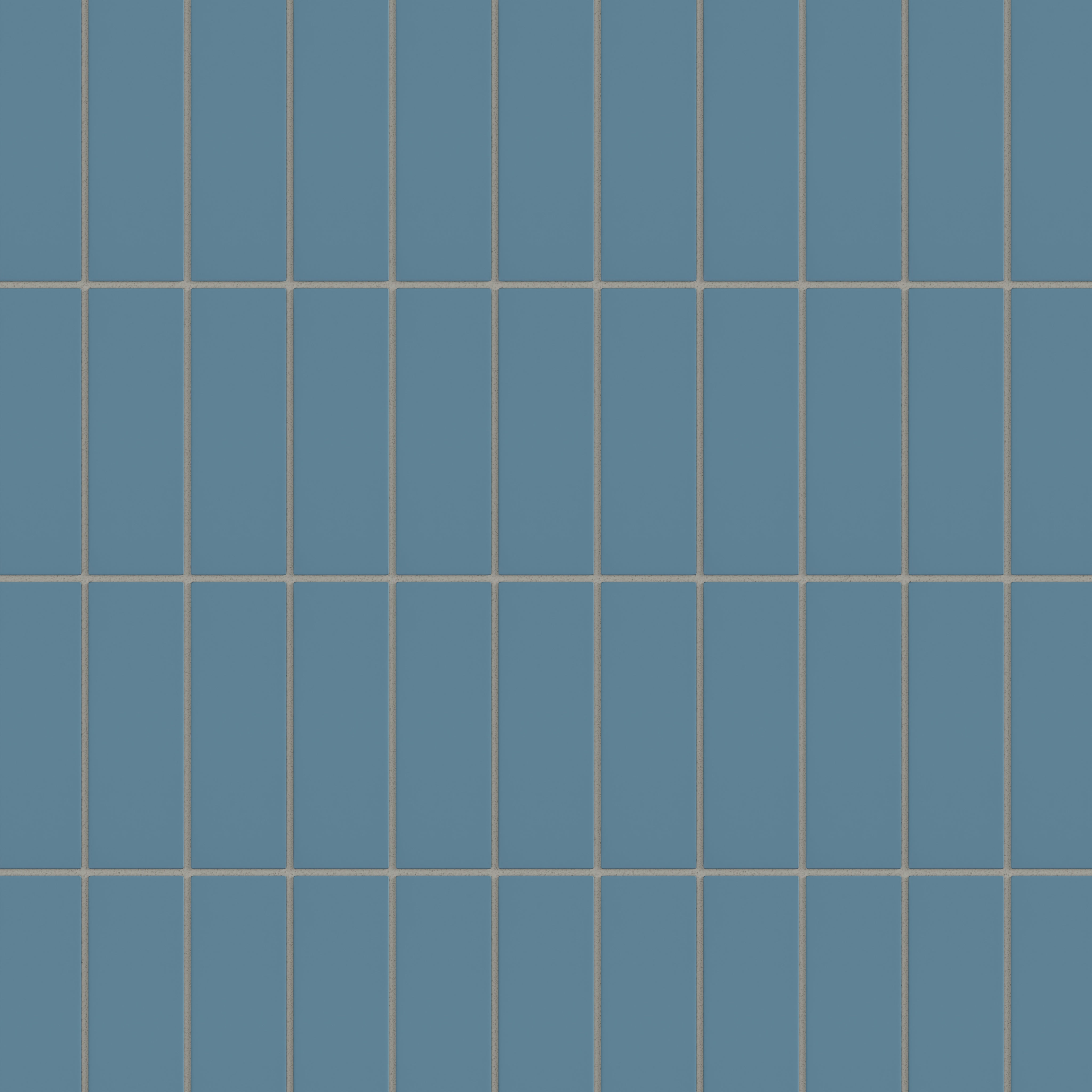 2x6 Natural Press Ceramic Tile in Azurite Matte